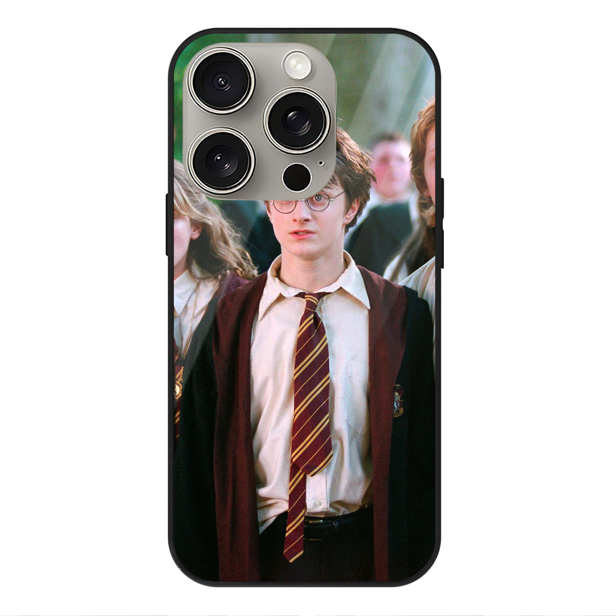 （画像用） Harry Potter ハリー・ポッターシリーズ 【iPhone15Pro対応】スマホケース 耐衝撃＆黄変防止 背面ガラス