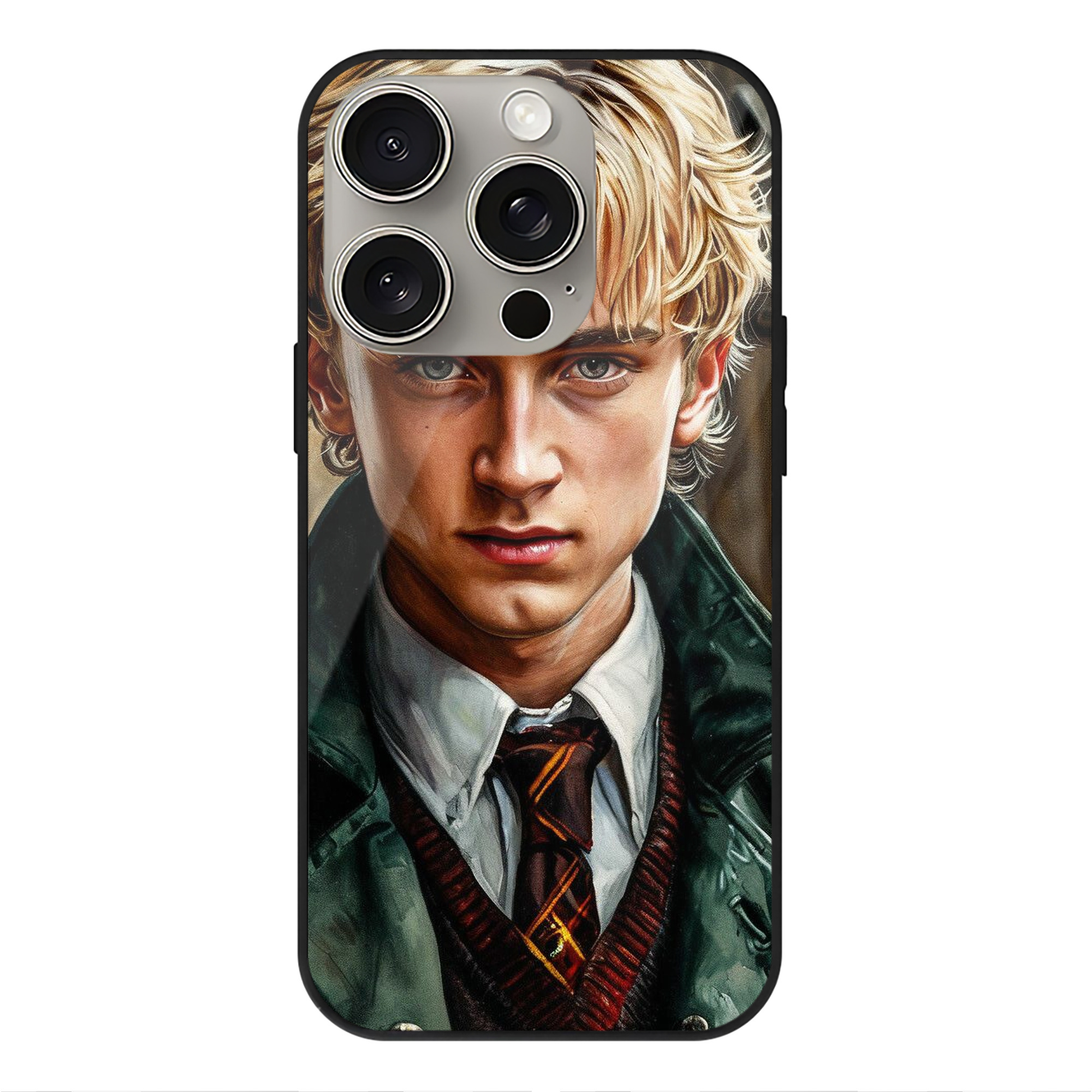 （画像用） Harry Potter ハリー・ポッターシリーズ 【iPhone15Pro対応】スマホケース 耐衝撃＆黄変防止 背面ガラス