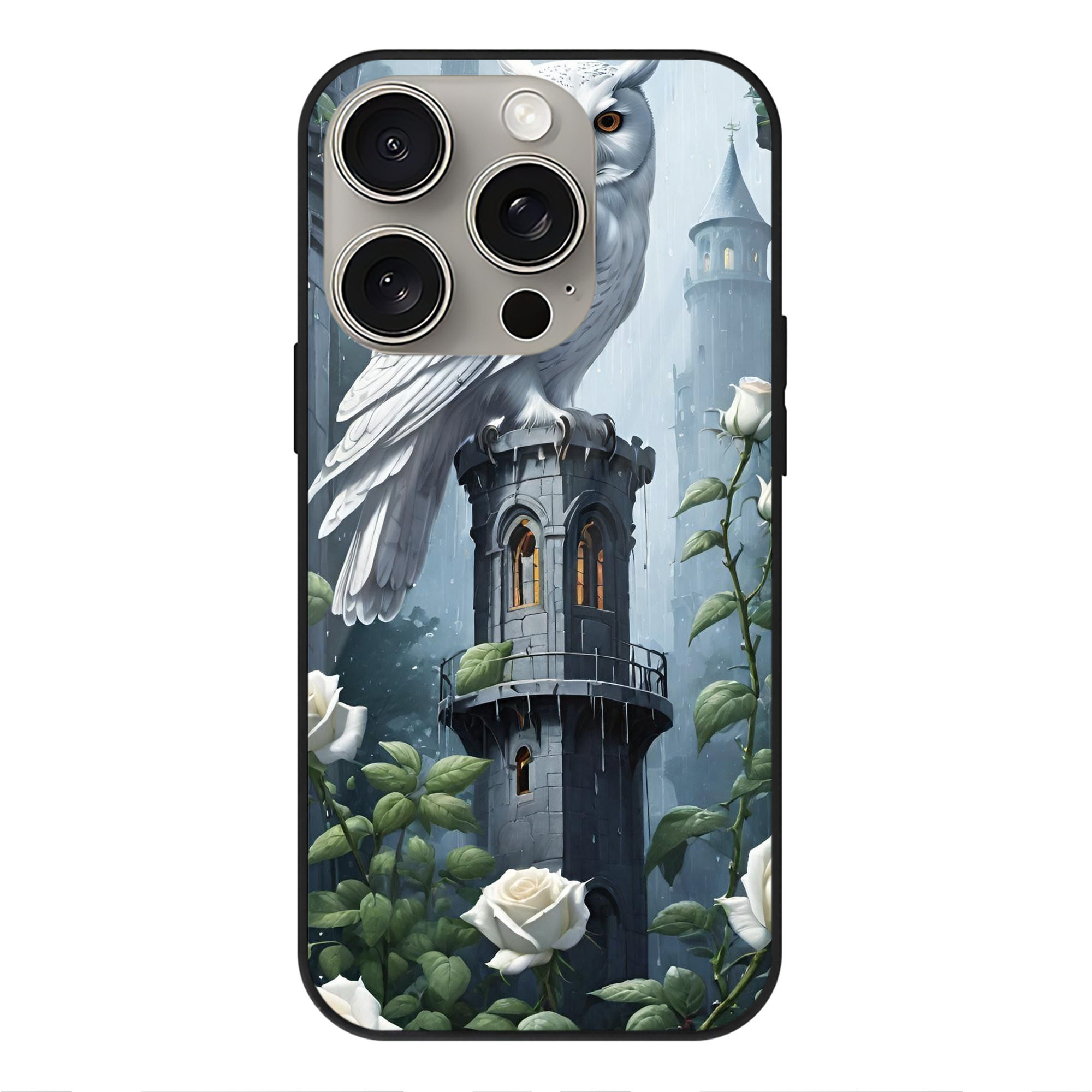 （画像用） Harry Potter ハリー・ポッターシリーズ 【iPhone15Pro対応】スマホケース 耐衝撃＆黄変防止 背面ガラス