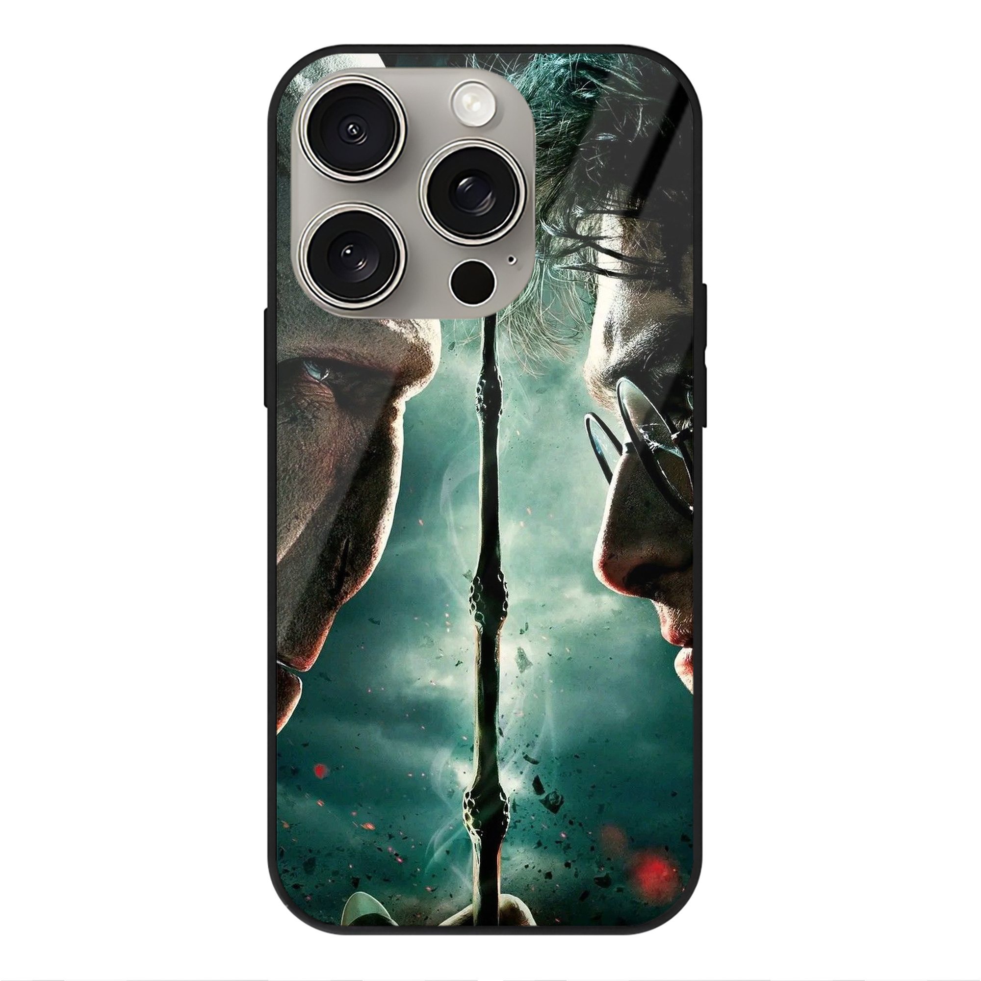 （画像用） Harry Potter ハリー・ポッターシリーズ 【iPhone15Pro対応】スマホケース 耐衝撃＆黄変防止 背面ガラス