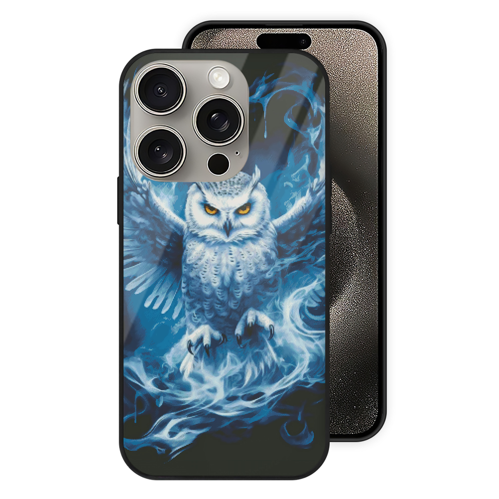 （画像用） Harry Potter ハリー・ポッターシリーズ 【iPhone15Pro対応】スマホケース 耐衝撃＆黄変防止 背面ガラス