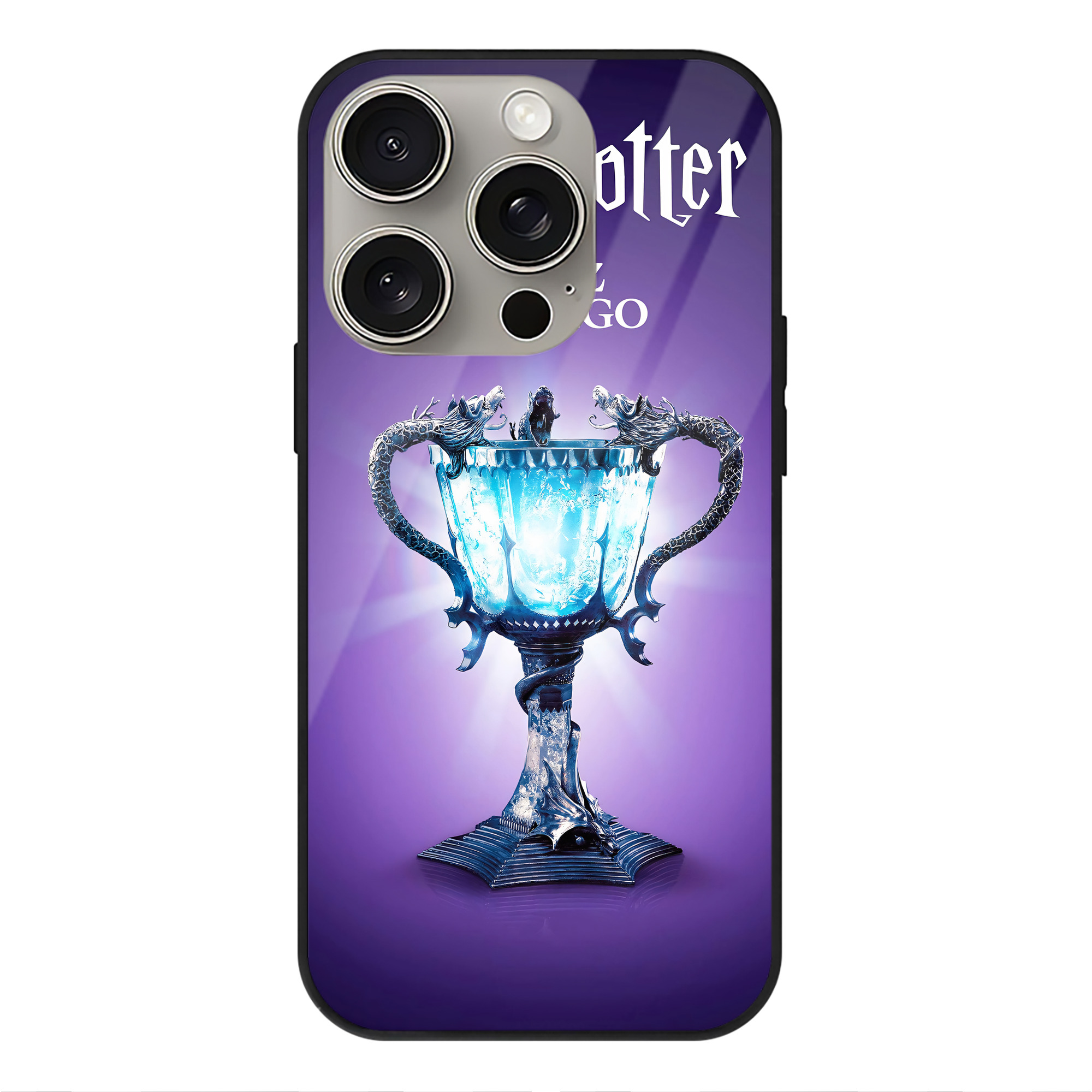 （画像用） Harry Potter ハリー・ポッターシリーズ 【iPhone15Pro対応】スマホケース 耐衝撃＆黄変防止 背面ガラス