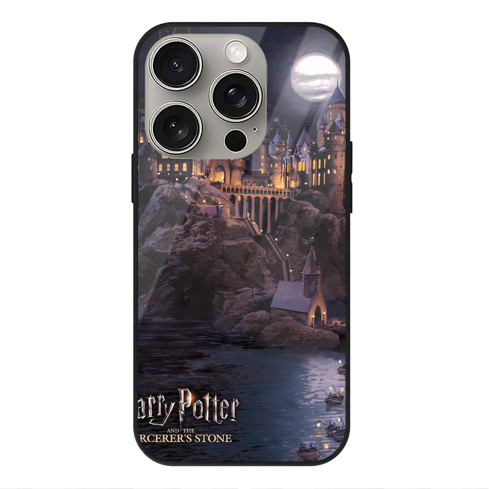 （画像用） Harry Potter ハリー・ポッターシリーズ 【iPhone15Pro対応】スマホケース 耐衝撃＆黄変防止 背面ガラス