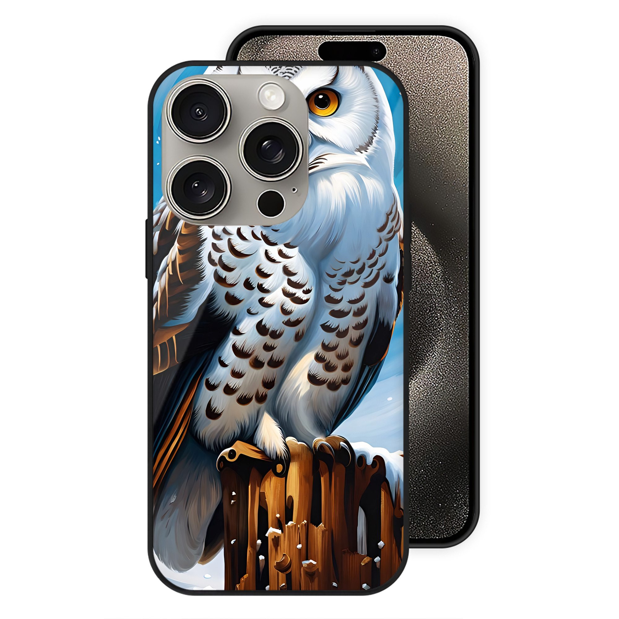 （画像用） Harry Potter ハリー・ポッターシリーズ 【iPhone15Pro対応】スマホケース 耐衝撃＆黄変防止 背面ガラス