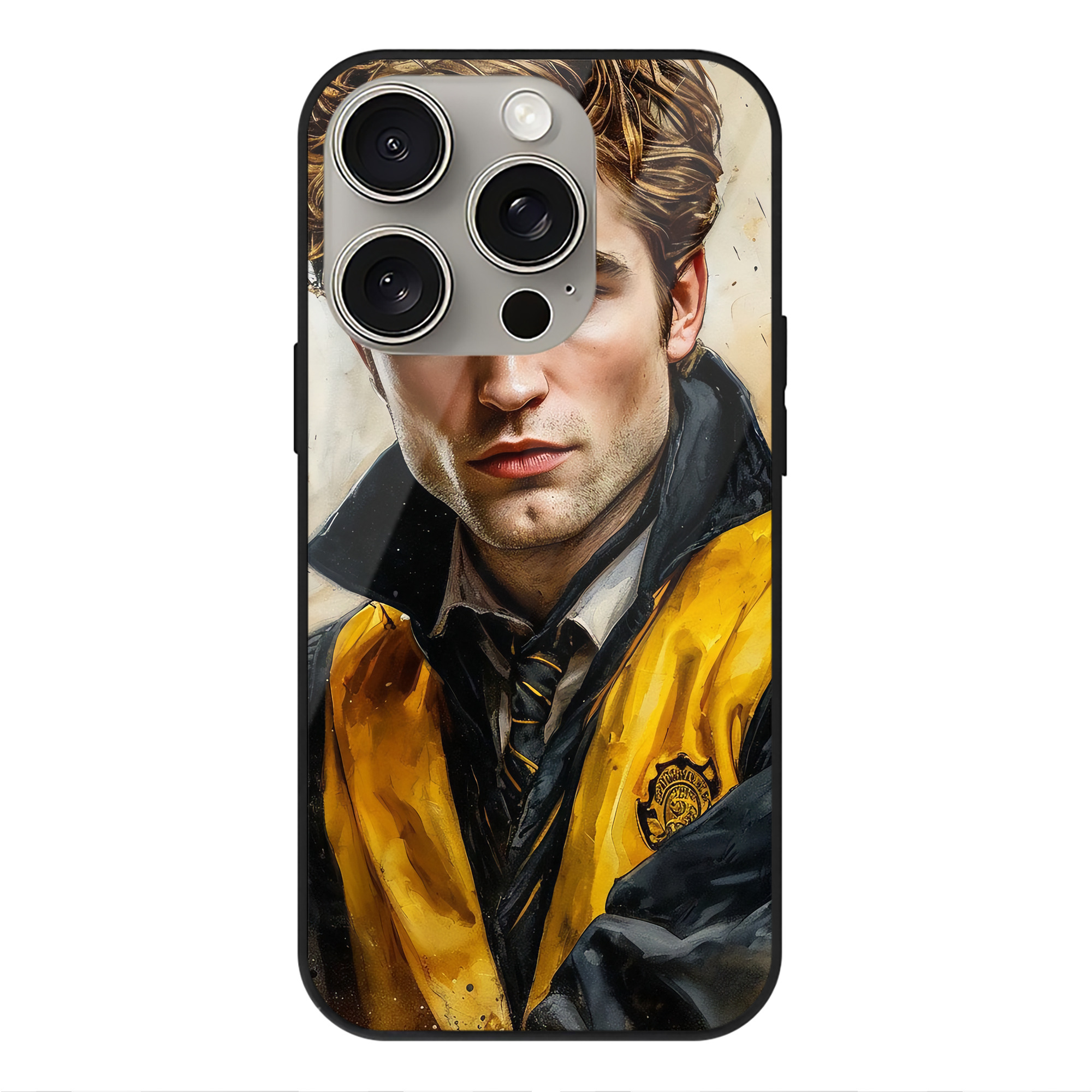 （画像用） Harry Potter ハリー・ポッターシリーズ 【iPhone15Pro対応】スマホケース 耐衝撃＆黄変防止 背面ガラス