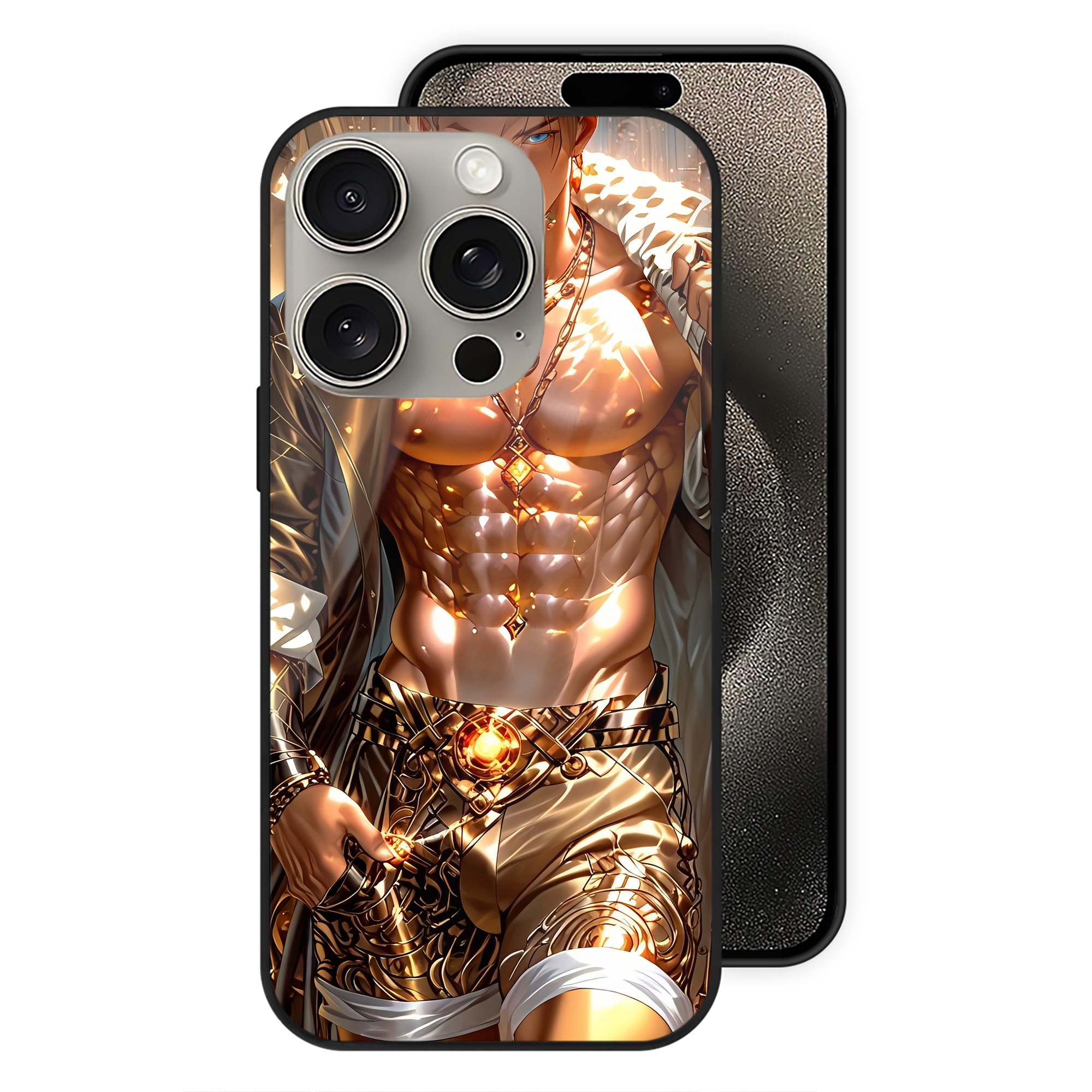 （画像用） Harry Potter ハリー・ポッターシリーズ 【iPhone15Pro対応】スマホケース 耐衝撃＆黄変防止 背面ガラス