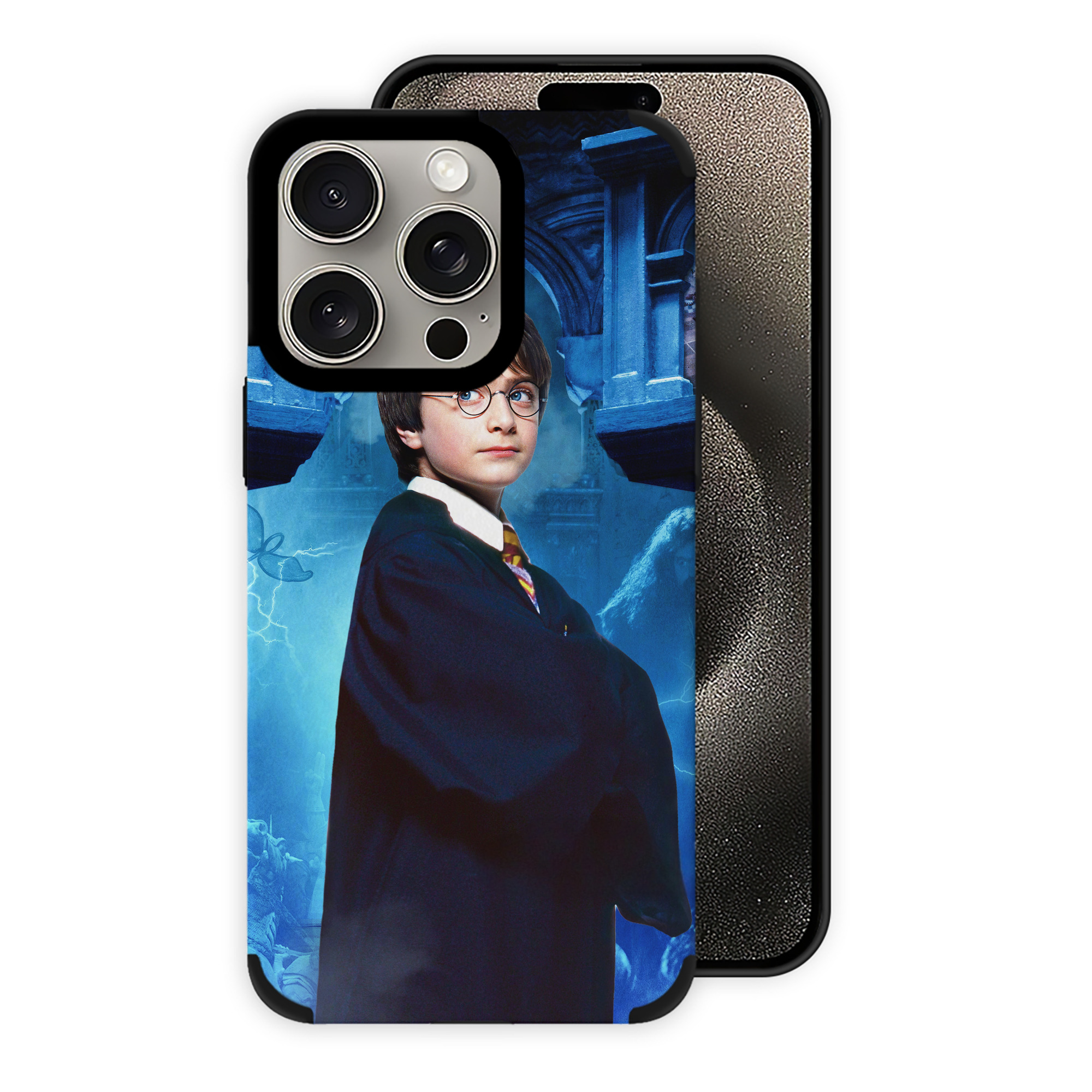 （画像用） Harry Potter ハリー・ポッターシリーズ 【iPhone15ProMax対応】 PUレザー スマホケース 耐衝撃＆黄変防止
