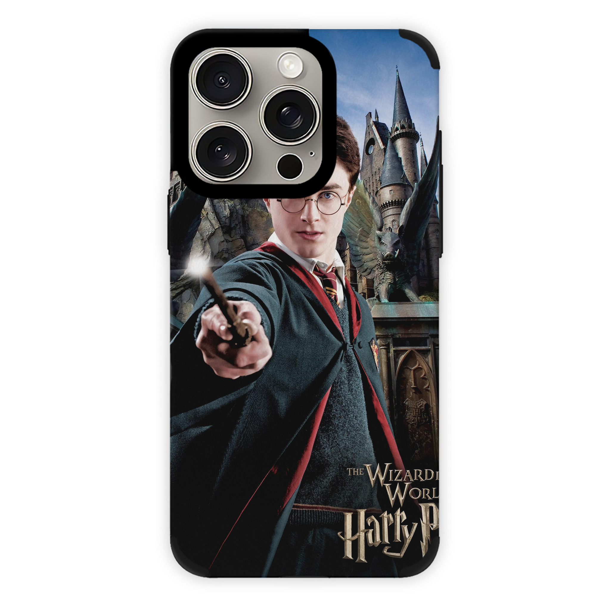 （画像用） Harry Potter ハリー・ポッターシリーズ 【iPhone15ProMax対応】 PUレザー スマホケース 耐衝撃＆黄変防止