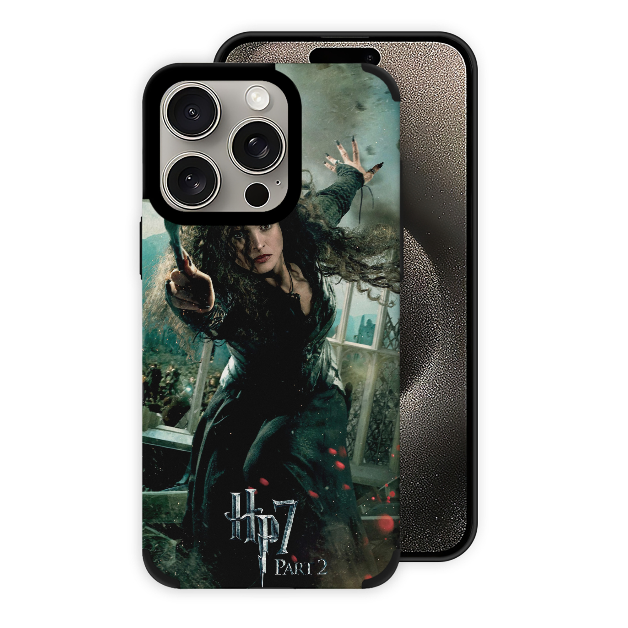 （画像用） Harry Potter ハリー・ポッターシリーズ 【iPhone15ProMax対応】 PUレザー スマホケース 耐衝撃＆黄変防止
