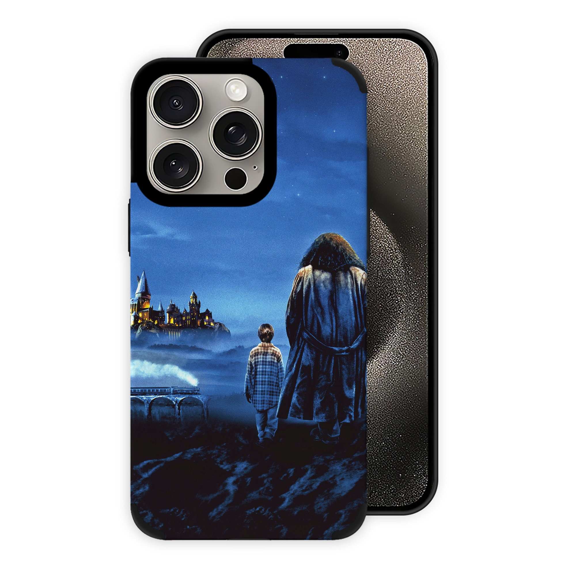 （画像用） Harry Potter ハリー・ポッターシリーズ 【iPhone15ProMax対応】 PUレザー スマホケース 耐衝撃＆黄変防止