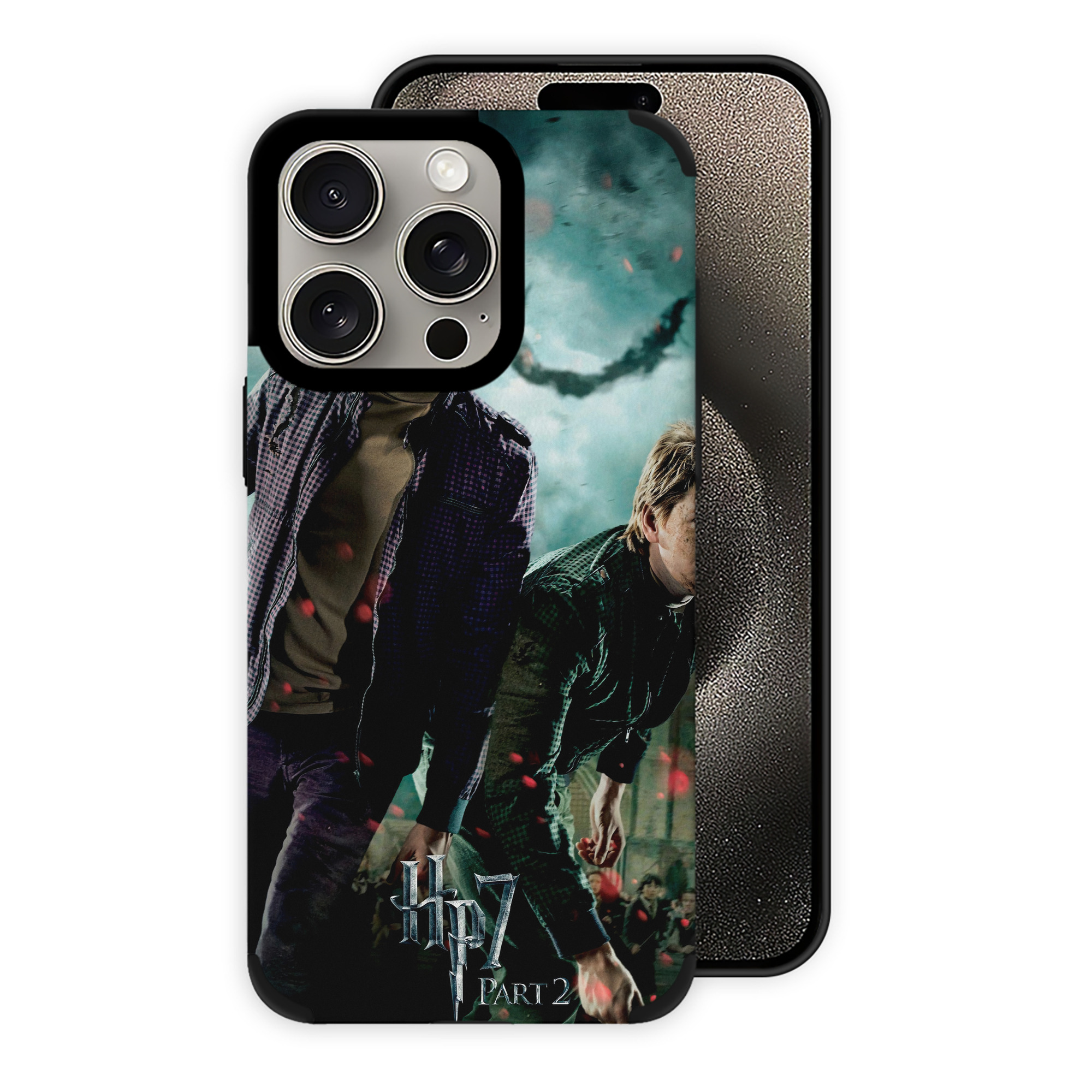 （画像用） Harry Potter ハリー・ポッターシリーズ 【iPhone15ProMax対応】 PUレザー スマホケース 耐衝撃＆黄変防止