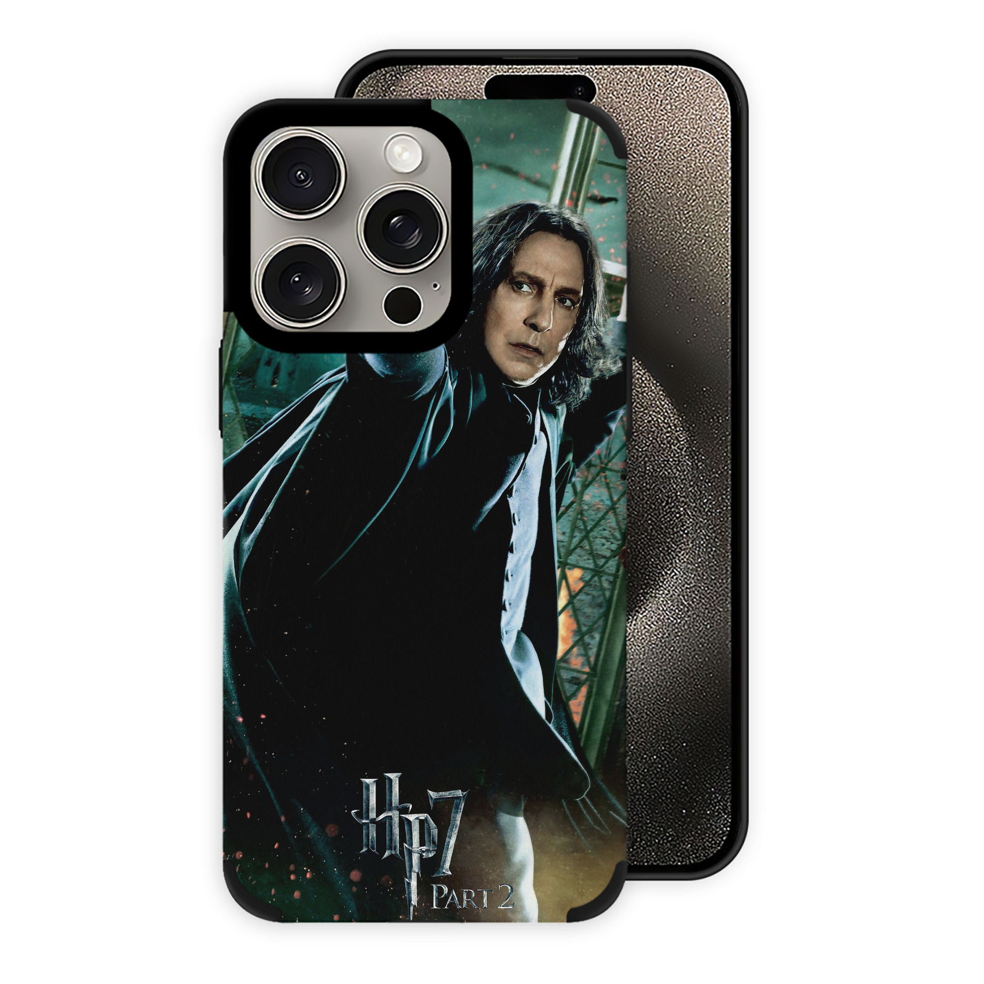 （画像用） Harry Potter ハリー・ポッターシリーズ 【iPhone15ProMax対応】 PUレザー スマホケース 耐衝撃＆黄変防止