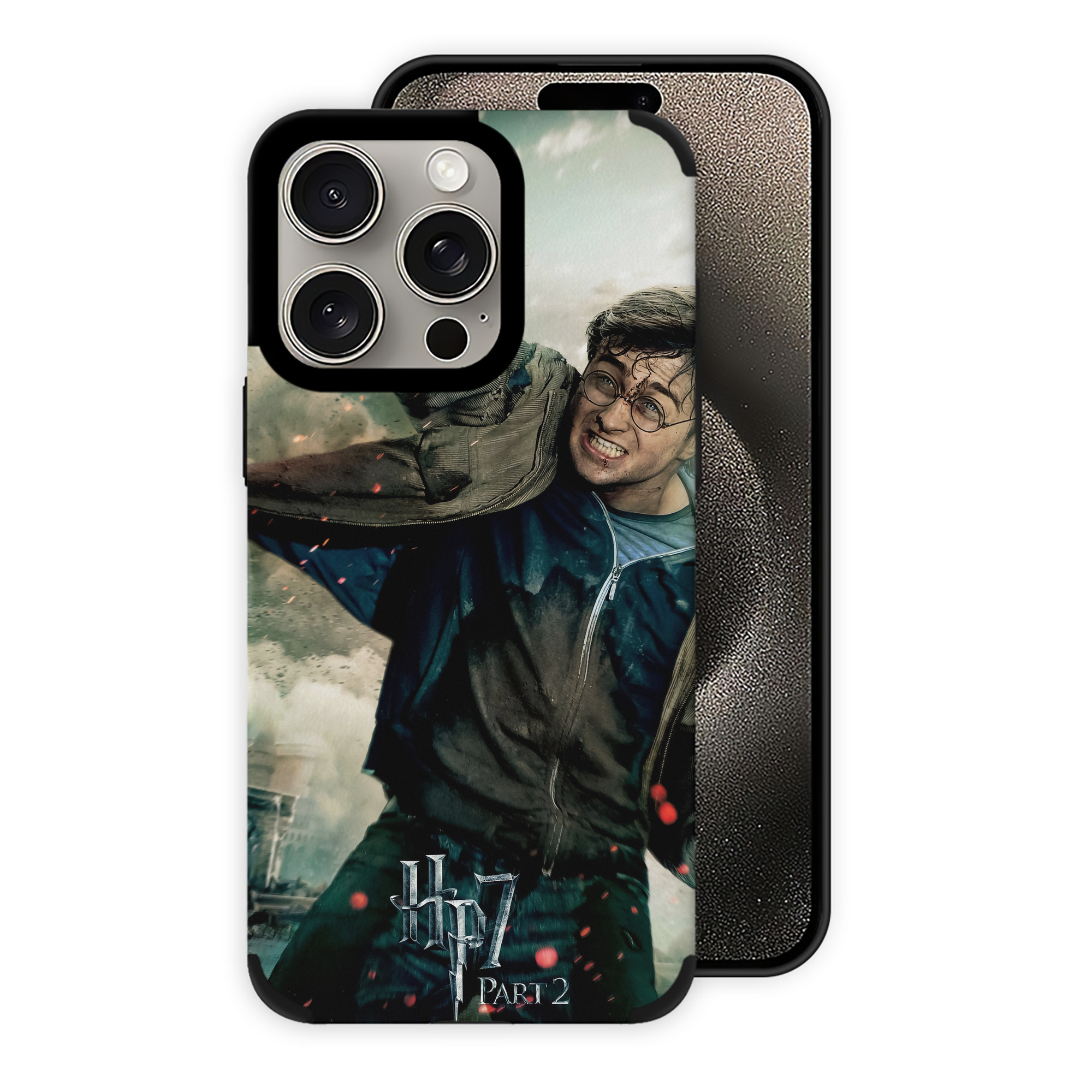 （画像用） Harry Potter ハリー・ポッターシリーズ 【iPhone15ProMax対応】 PUレザー スマホケース 耐衝撃＆黄変防止