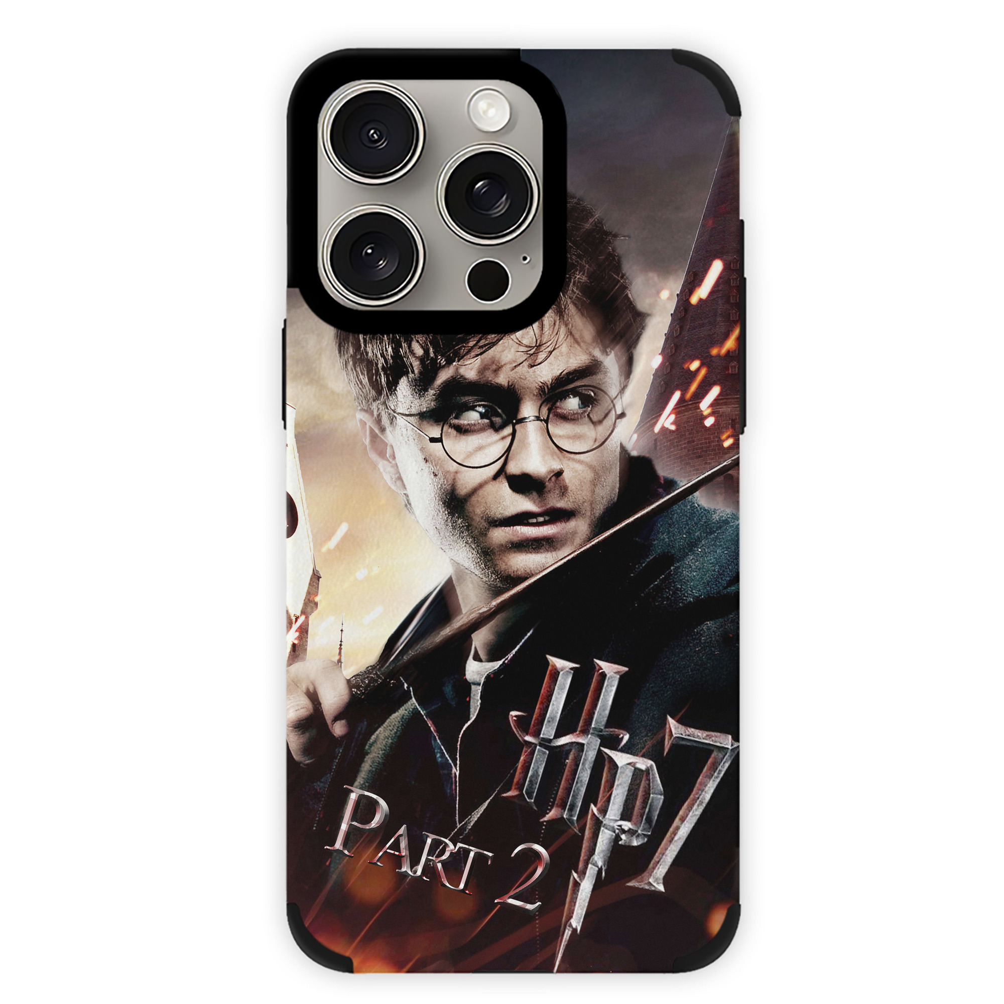 （画像用） Harry Potter ハリー・ポッターシリーズ 【iPhone15ProMax対応】 PUレザー スマホケース 耐衝撃＆黄変防止