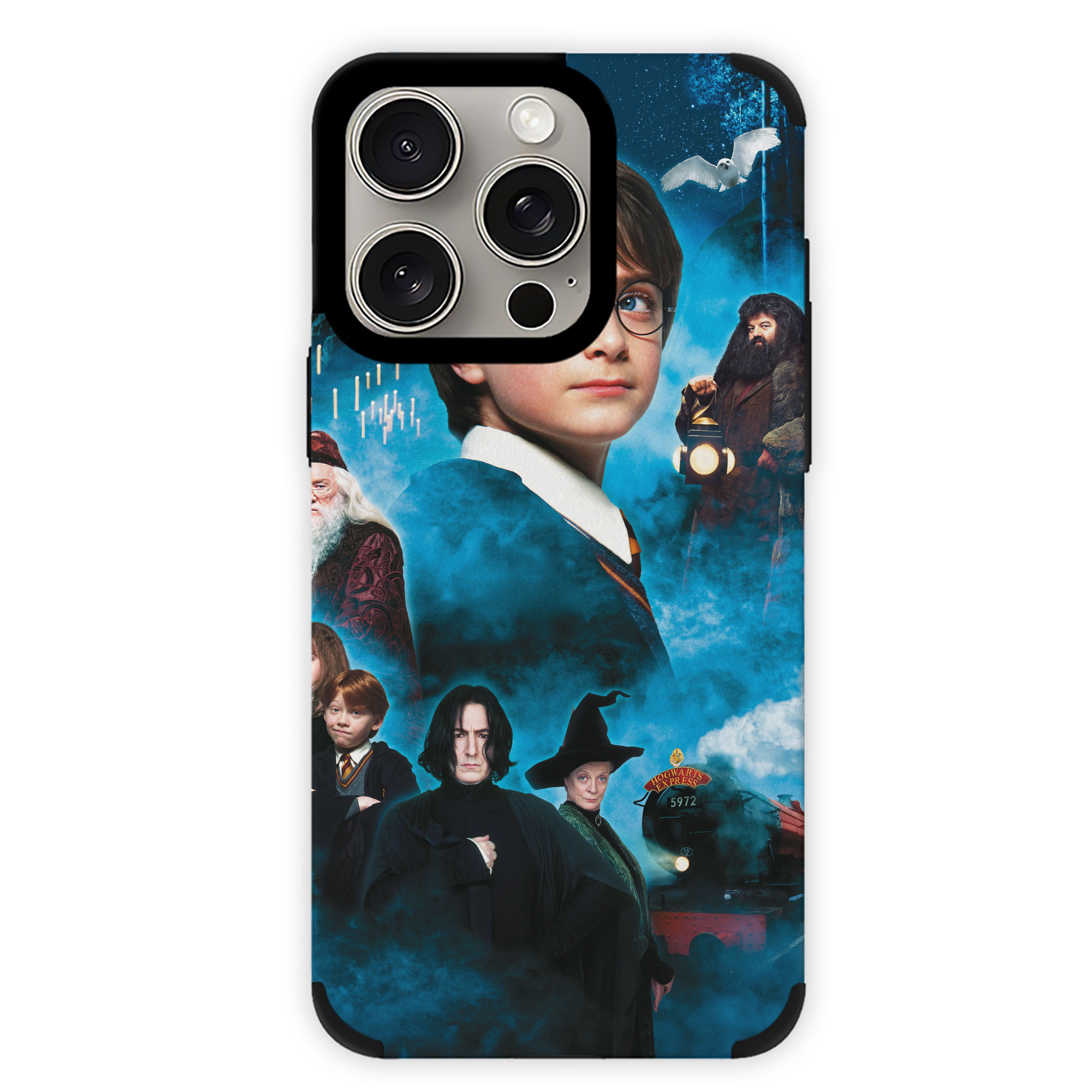 （画像用） Harry Potter ハリー・ポッターシリーズ 【iPhone15ProMax対応】 PUレザー スマホケース 耐衝撃＆黄変防止