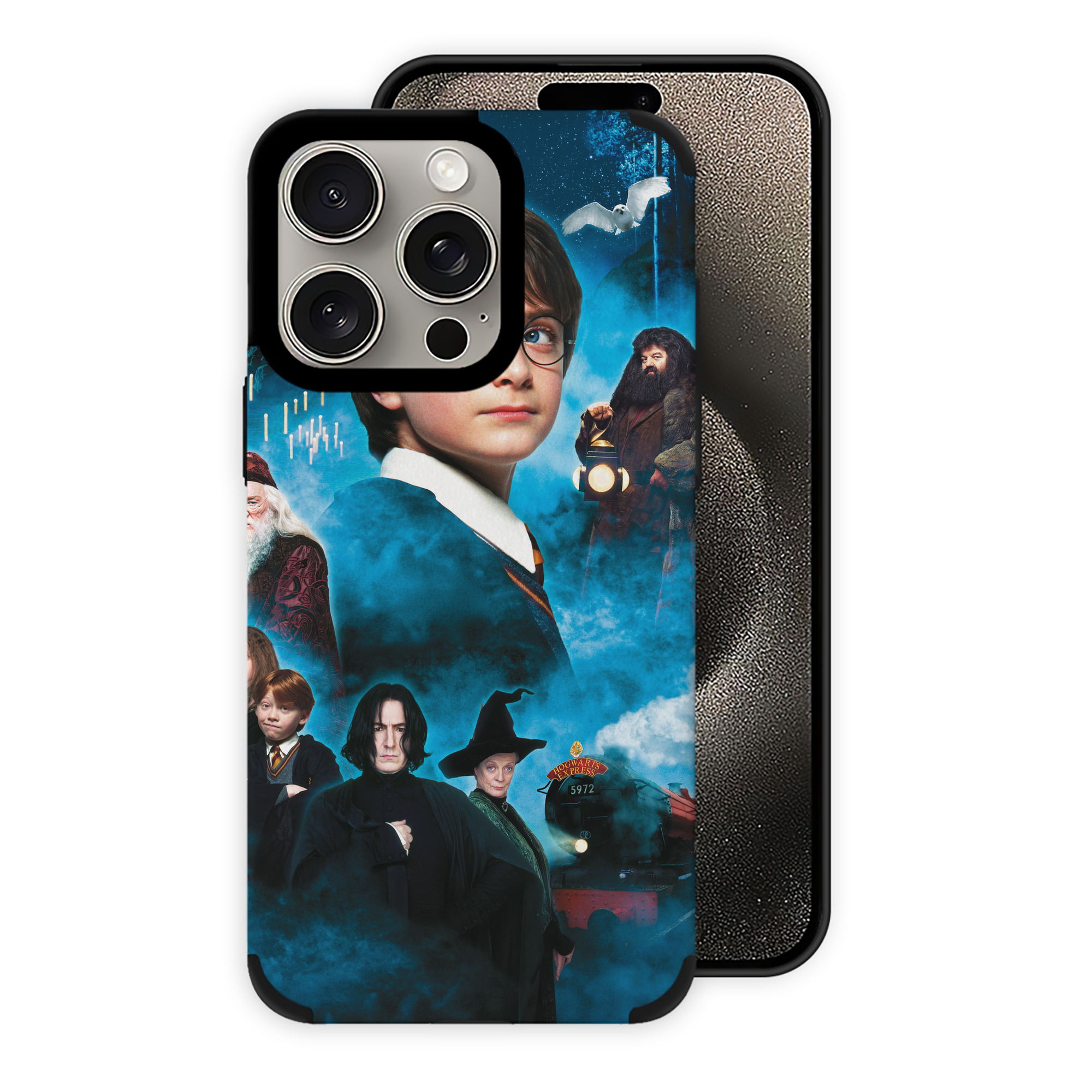 （画像用） Harry Potter ハリー・ポッターシリーズ 【iPhone15ProMax対応】 PUレザー スマホケース 耐衝撃＆黄変防止