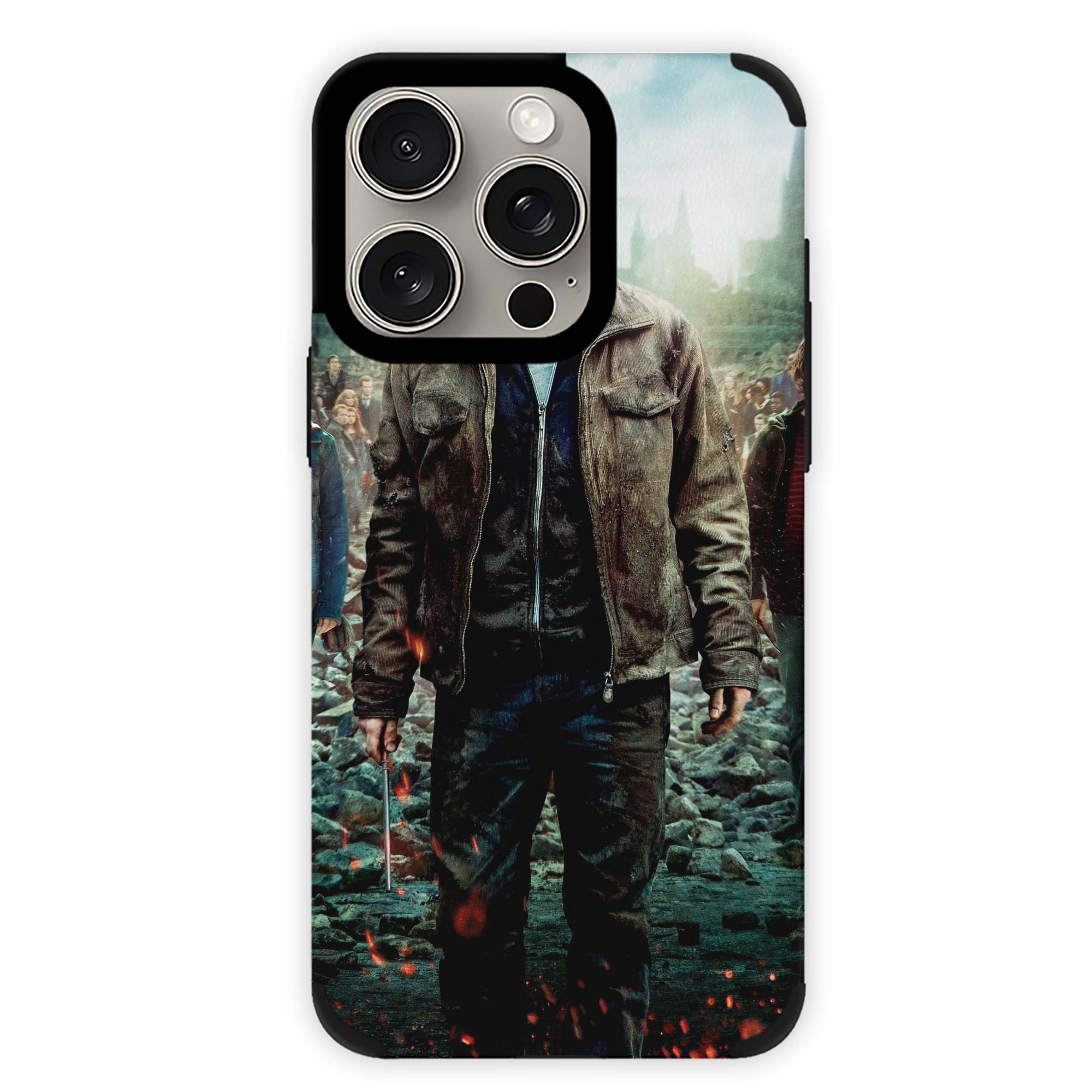 （画像用） Harry Potter ハリー・ポッターシリーズ 【iPhone15ProMax対応】 PUレザー スマホケース 耐衝撃＆黄変防止