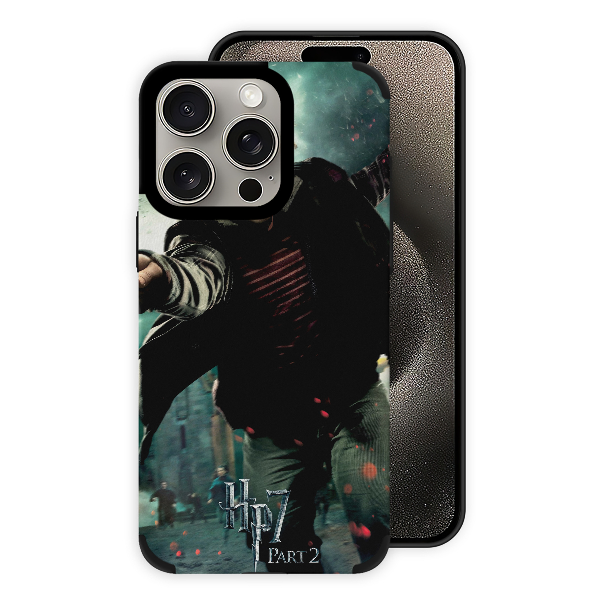 （画像用） Harry Potter ハリー・ポッターシリーズ 【iPhone15ProMax対応】 PUレザー スマホケース 耐衝撃＆黄変防止