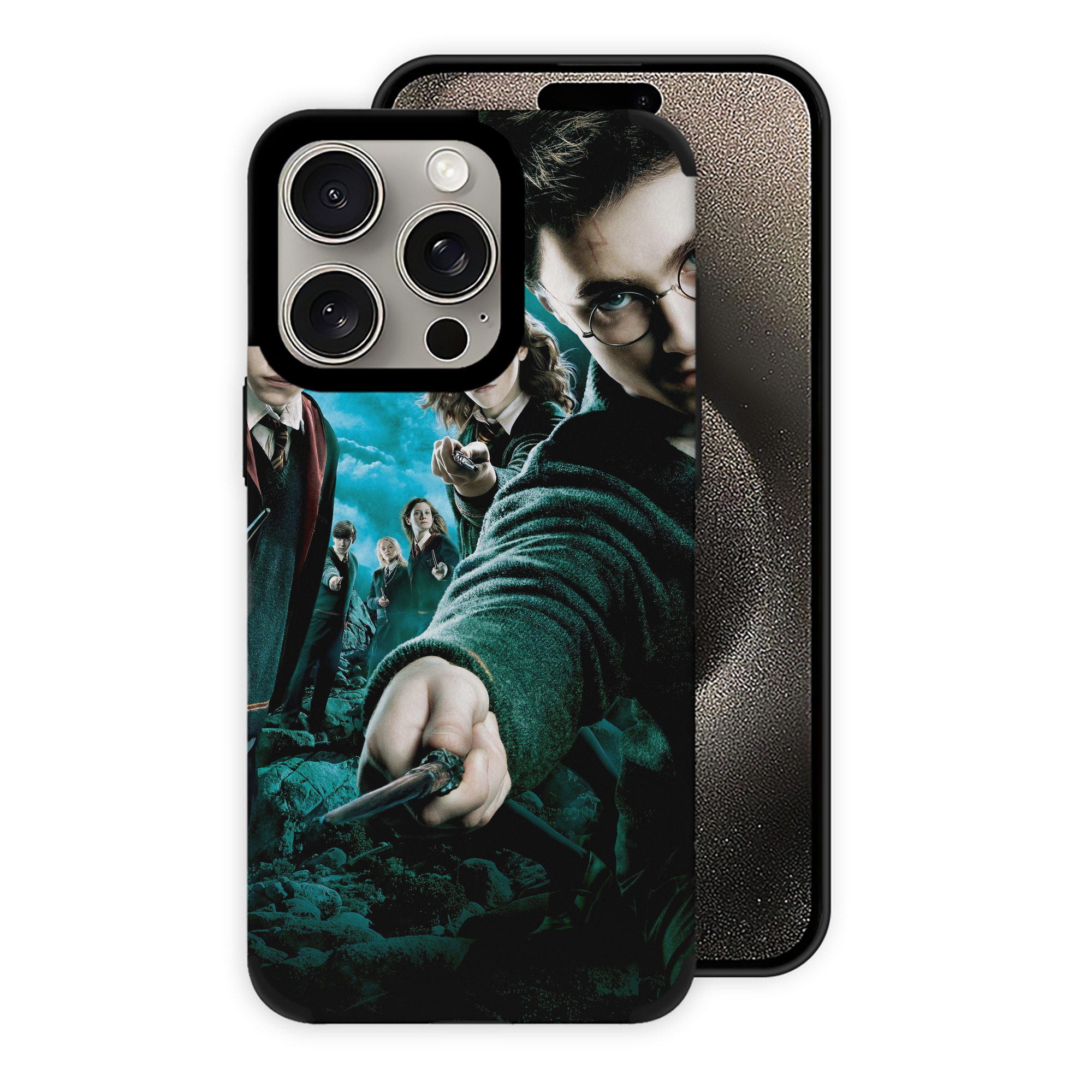 （画像用） Harry Potter ハリー・ポッターシリーズ 【iPhone15ProMax対応】 PUレザー スマホケース 耐衝撃＆黄変防止