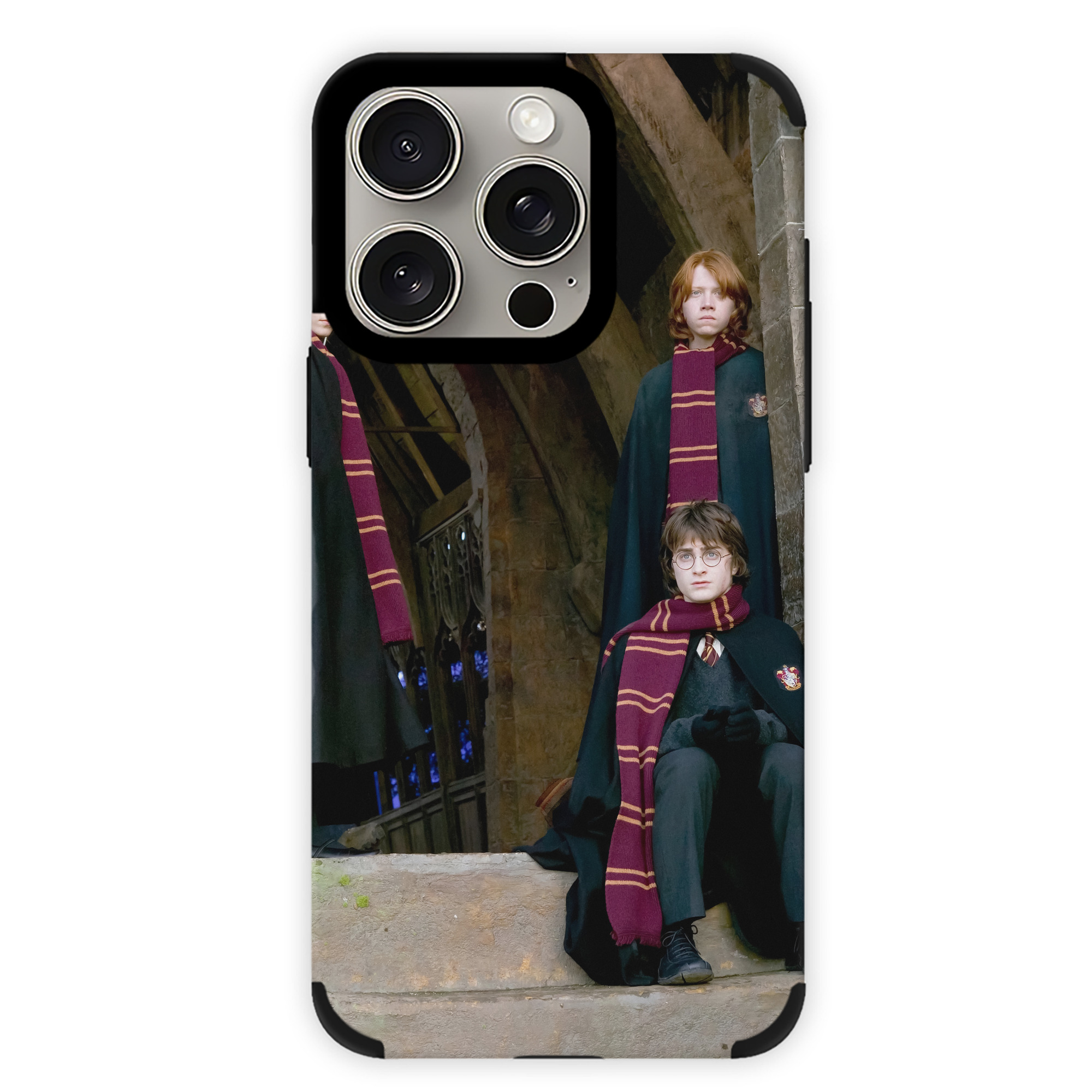 （画像用） Harry Potter ハリー・ポッターシリーズ 【iPhone15ProMax対応】 PUレザー スマホケース 耐衝撃＆黄変防止