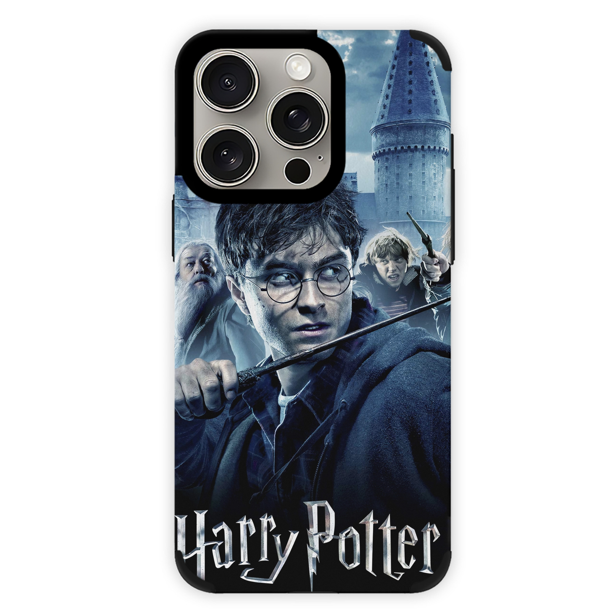 （画像用） Harry Potter ハリー・ポッターシリーズ 【iPhone15ProMax対応】 PUレザー スマホケース 耐衝撃＆黄変防止