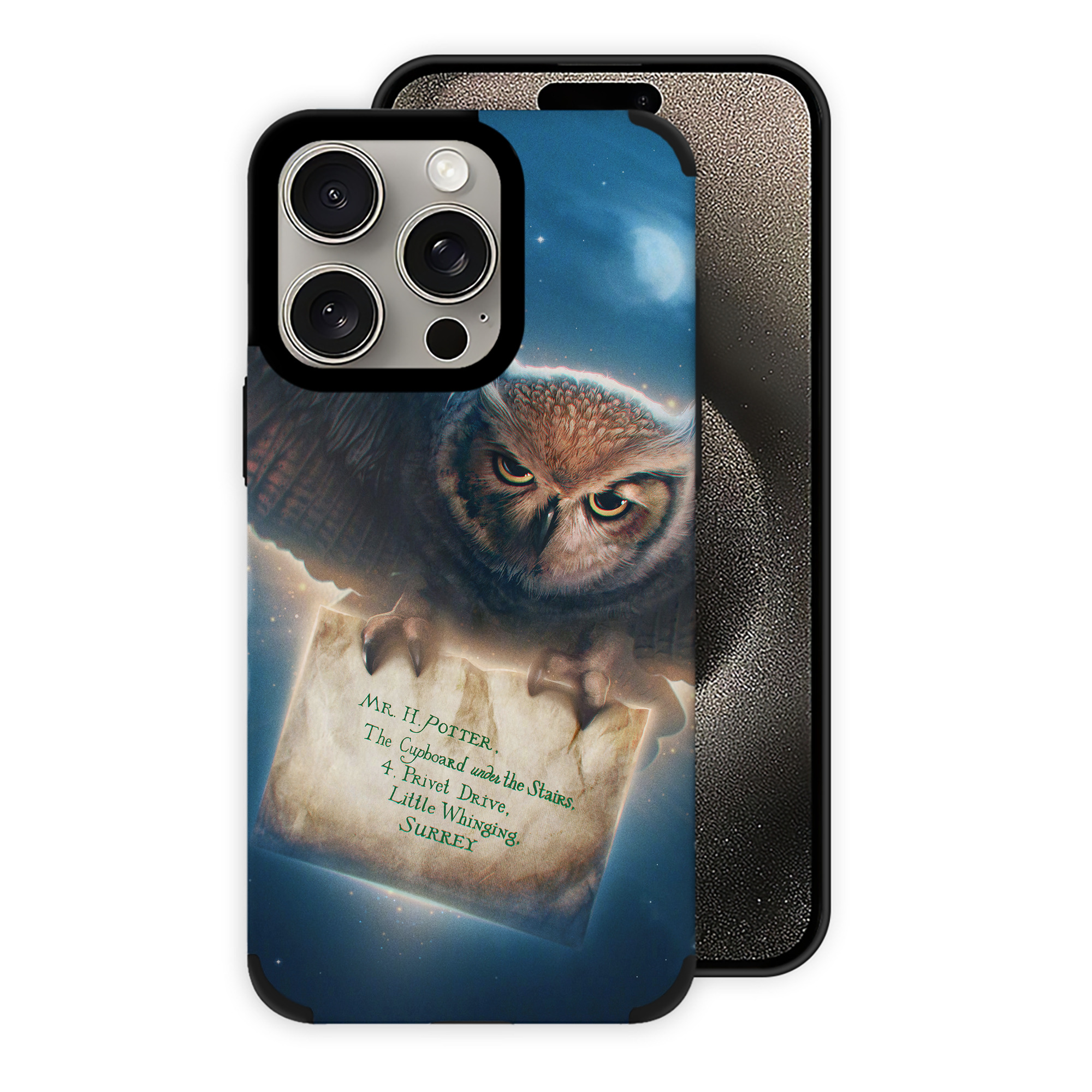 （画像用） Harry Potter ハリー・ポッターシリーズ 【iPhone15ProMax対応】 PUレザー スマホケース 耐衝撃＆黄変防止