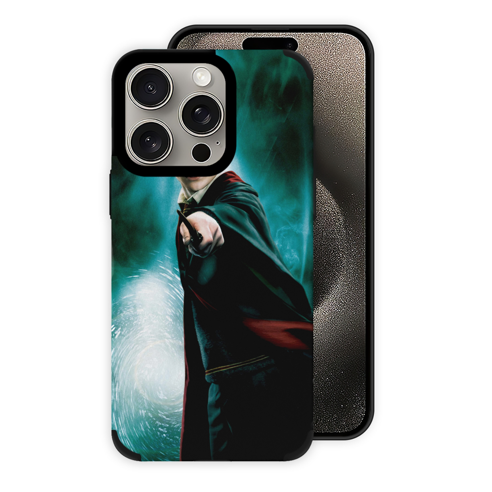 （画像用） Harry Potter ハリー・ポッターシリーズ 【iPhone15ProMax対応】 PUレザー スマホケース 耐衝撃＆黄変防止