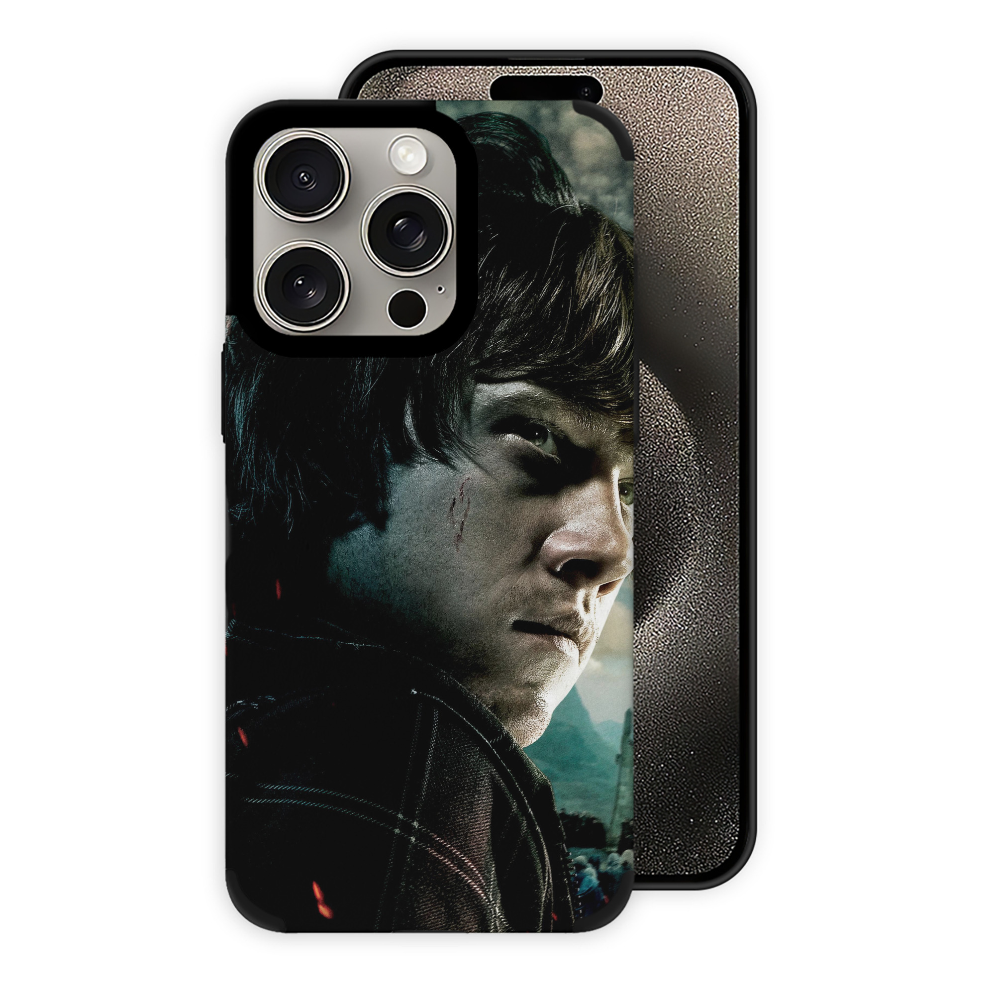 （画像用） Harry Potter ハリー・ポッターシリーズ 【iPhone15ProMax対応】 PUレザー スマホケース 耐衝撃＆黄変防止