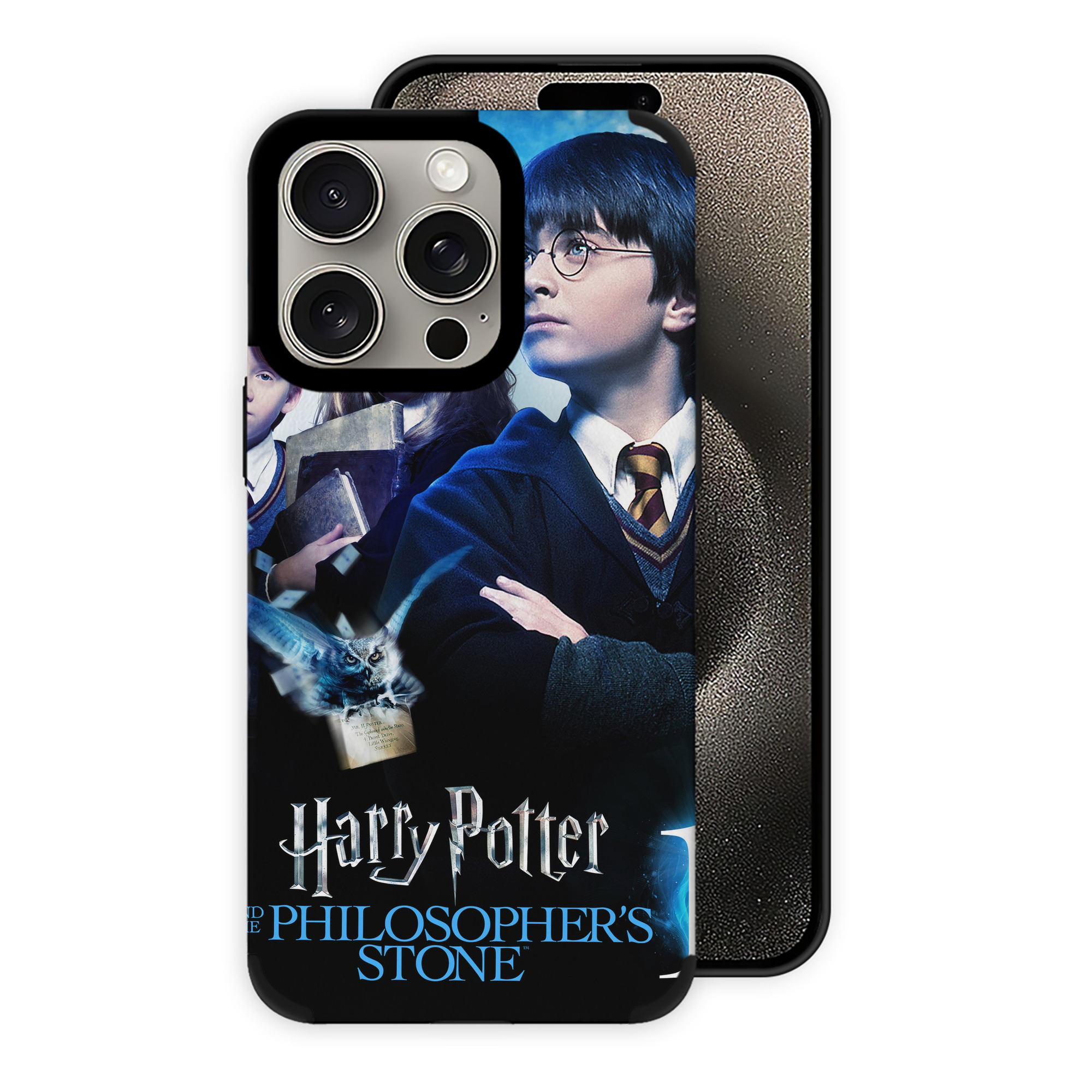 （画像用） Harry Potter ハリー・ポッターシリーズ 【iPhone15ProMax対応】 PUレザー スマホケース 耐衝撃＆黄変防止