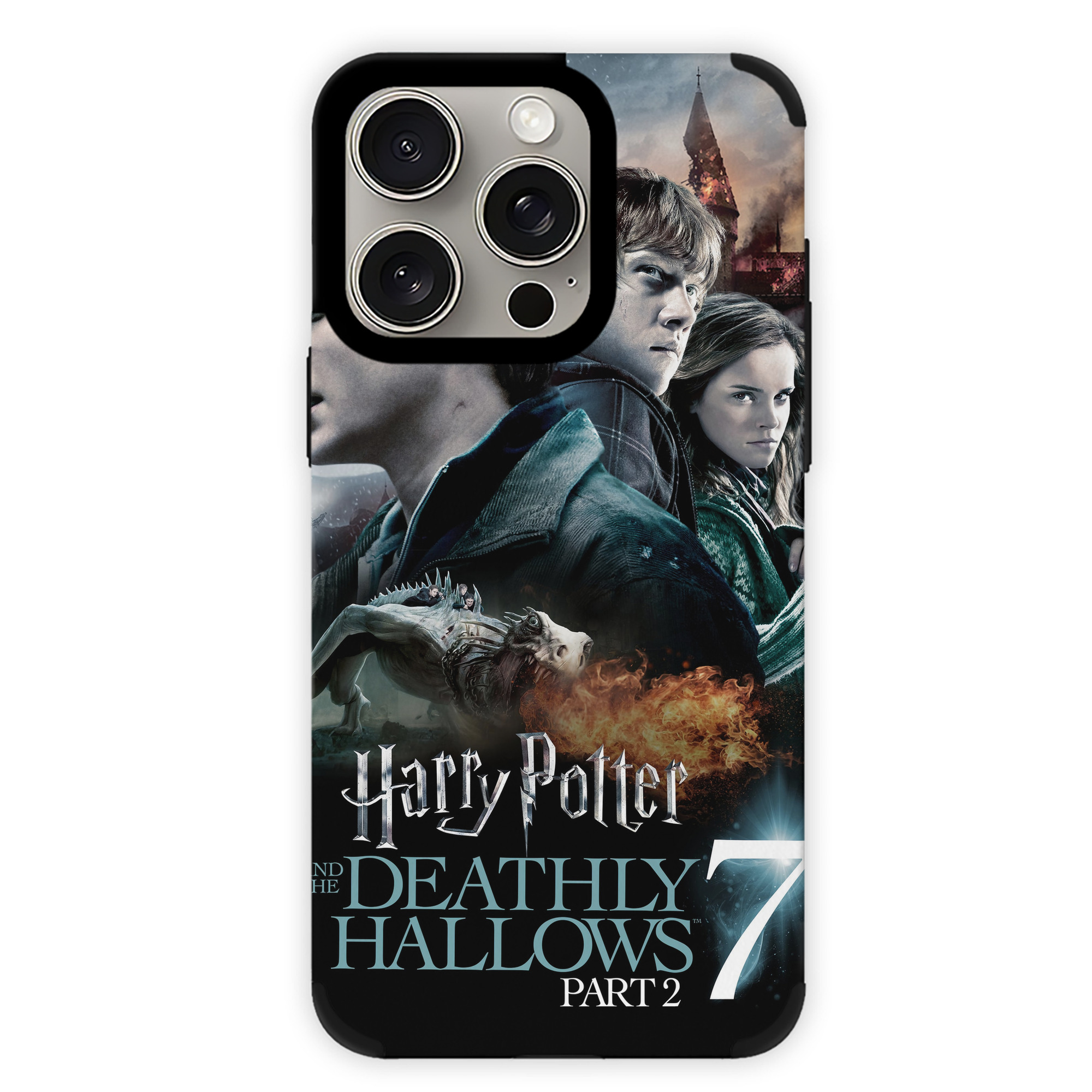 （画像用） Harry Potter ハリー・ポッターシリーズ 【iPhone15ProMax対応】 PUレザー スマホケース 耐衝撃＆黄変防止