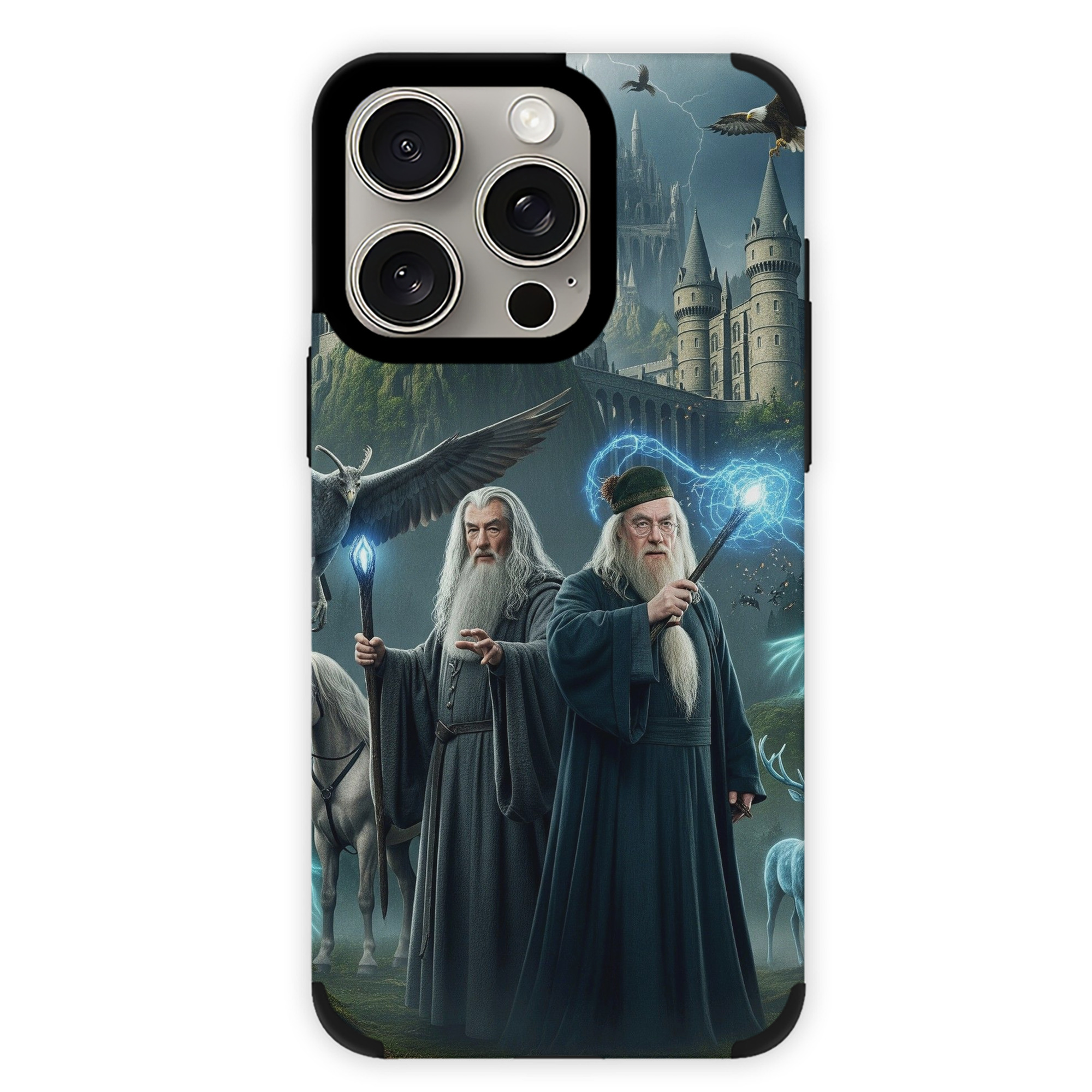 （画像用） Harry Potter ハリー・ポッターシリーズ 【iPhone15ProMax対応】 PUレザー スマホケース 耐衝撃＆黄変防止