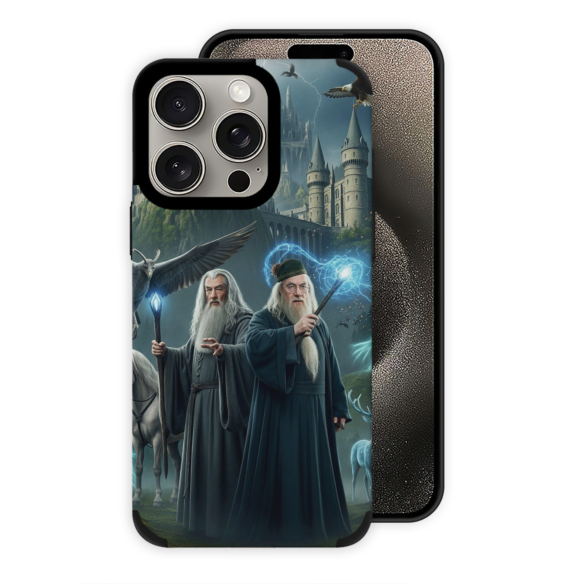 （画像用） Harry Potter ハリー・ポッターシリーズ 【iPhone15ProMax対応】 PUレザー スマホケース 耐衝撃＆黄変防止