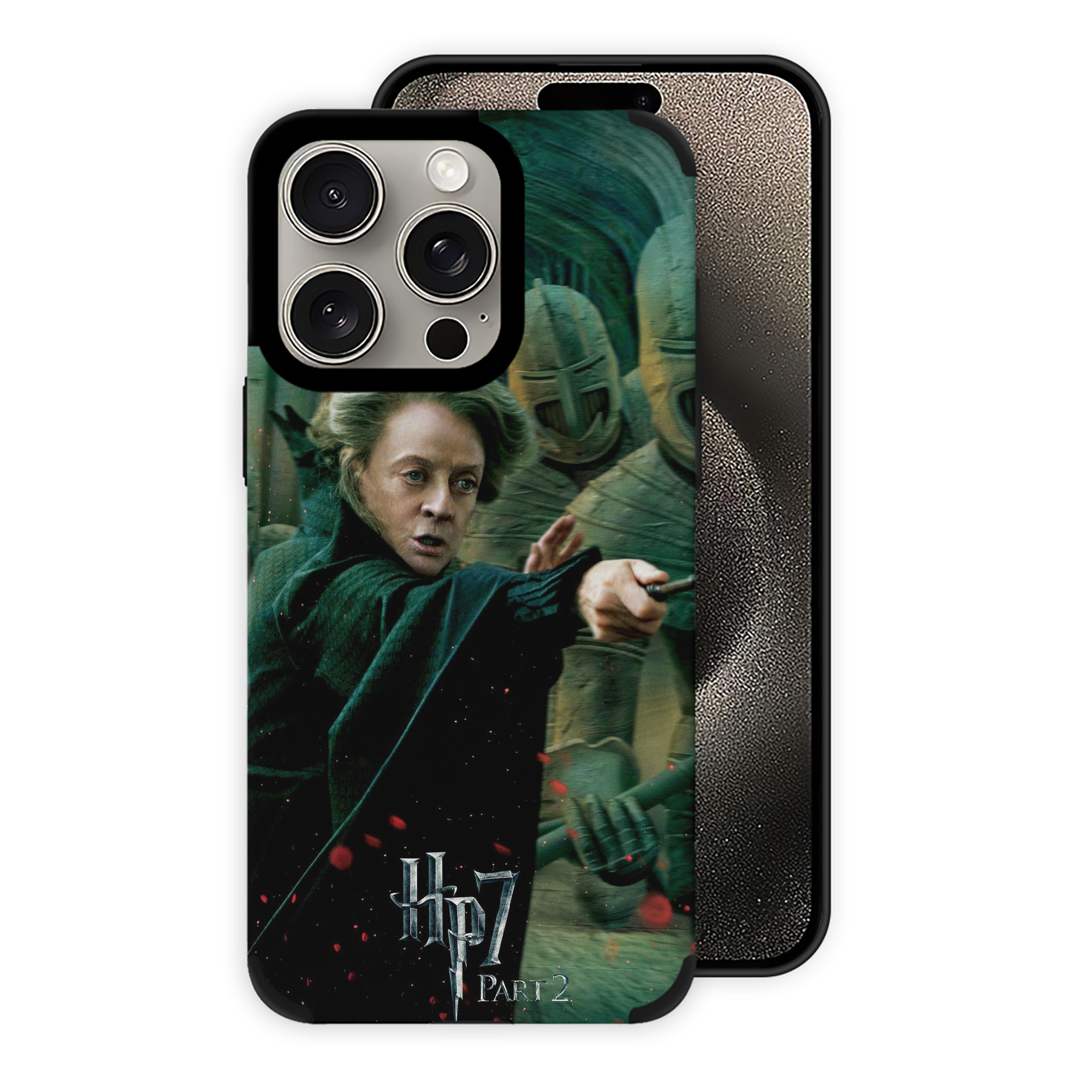 （画像用） Harry Potter ハリー・ポッターシリーズ 【iPhone15ProMax対応】 PUレザー スマホケース 耐衝撃＆黄変防止