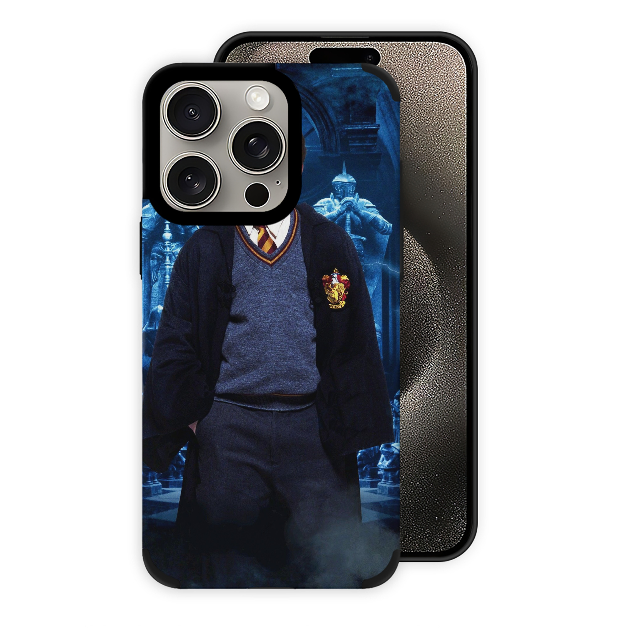 （画像用） Harry Potter ハリー・ポッターシリーズ 【iPhone15ProMax対応】 PUレザー スマホケース 耐衝撃＆黄変防止