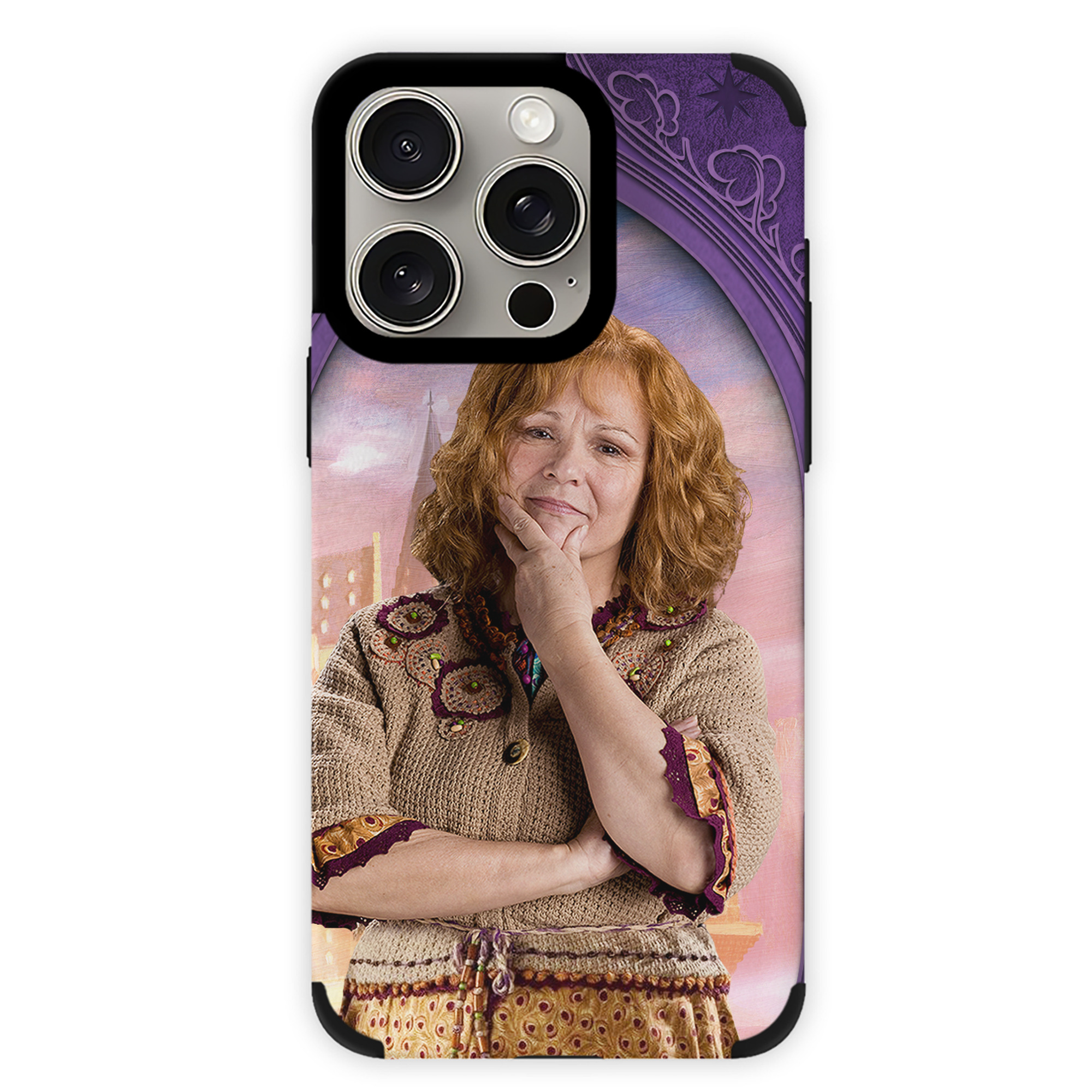 （画像用） Harry Potter ハリー・ポッターシリーズ 【iPhone15ProMax対応】 PUレザー スマホケース 耐衝撃＆黄変防止