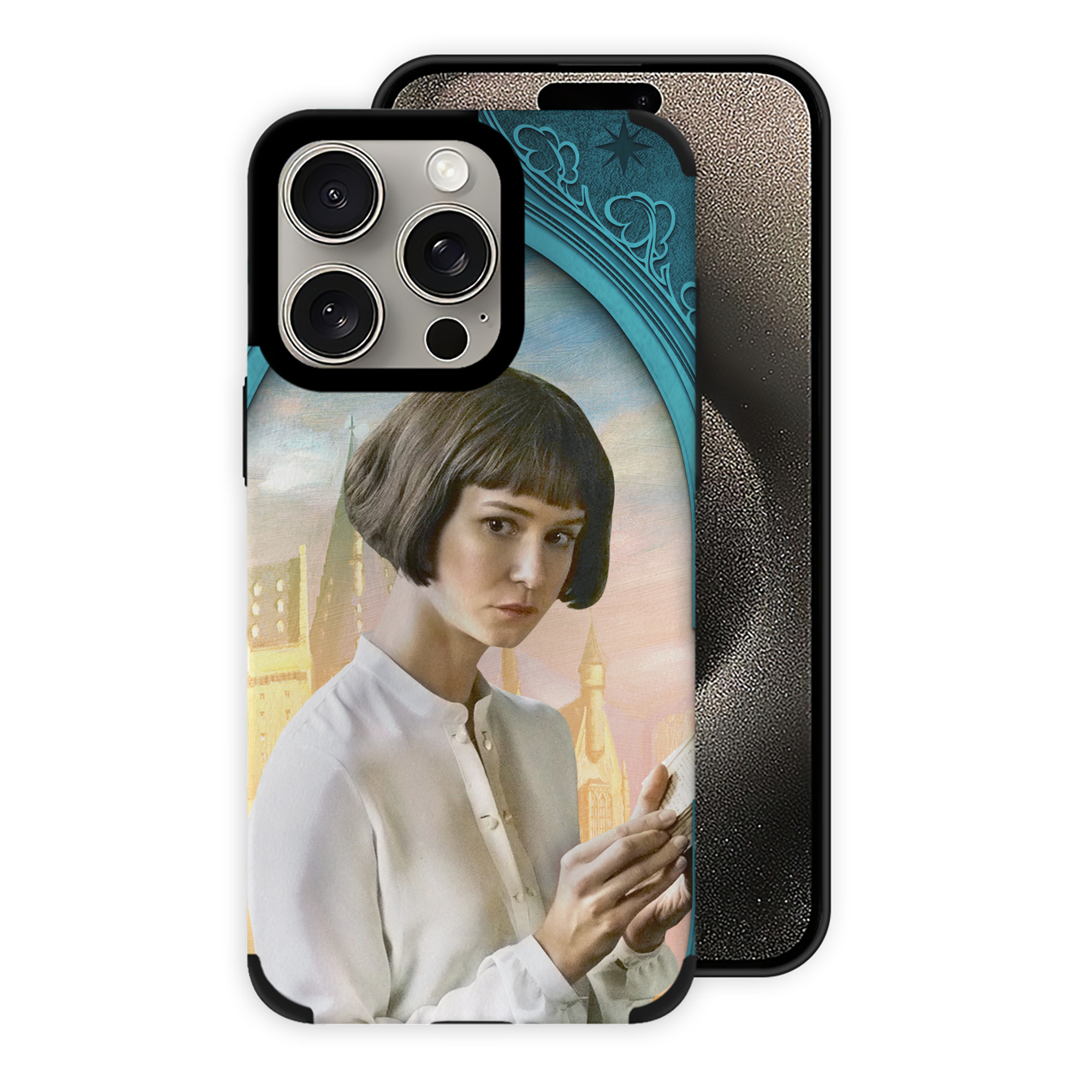 （画像用） Harry Potter ハリー・ポッターシリーズ 【iPhone15ProMax対応】 PUレザー スマホケース 耐衝撃＆黄変防止