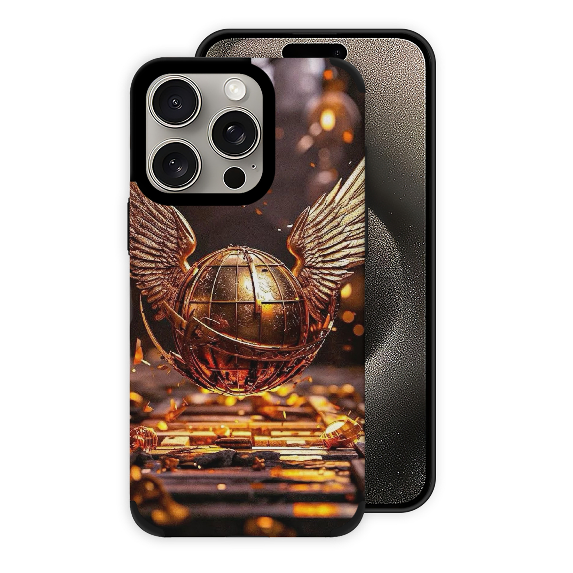 （画像用） Harry Potter ハリー・ポッターシリーズ 【iPhone15ProMax対応】 PUレザー スマホケース 耐衝撃＆黄変防止