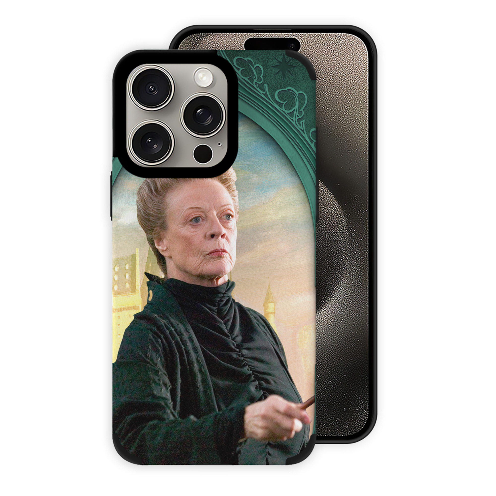 （画像用） Harry Potter ハリー・ポッターシリーズ 【iPhone15ProMax対応】 PUレザー スマホケース 耐衝撃＆黄変防止