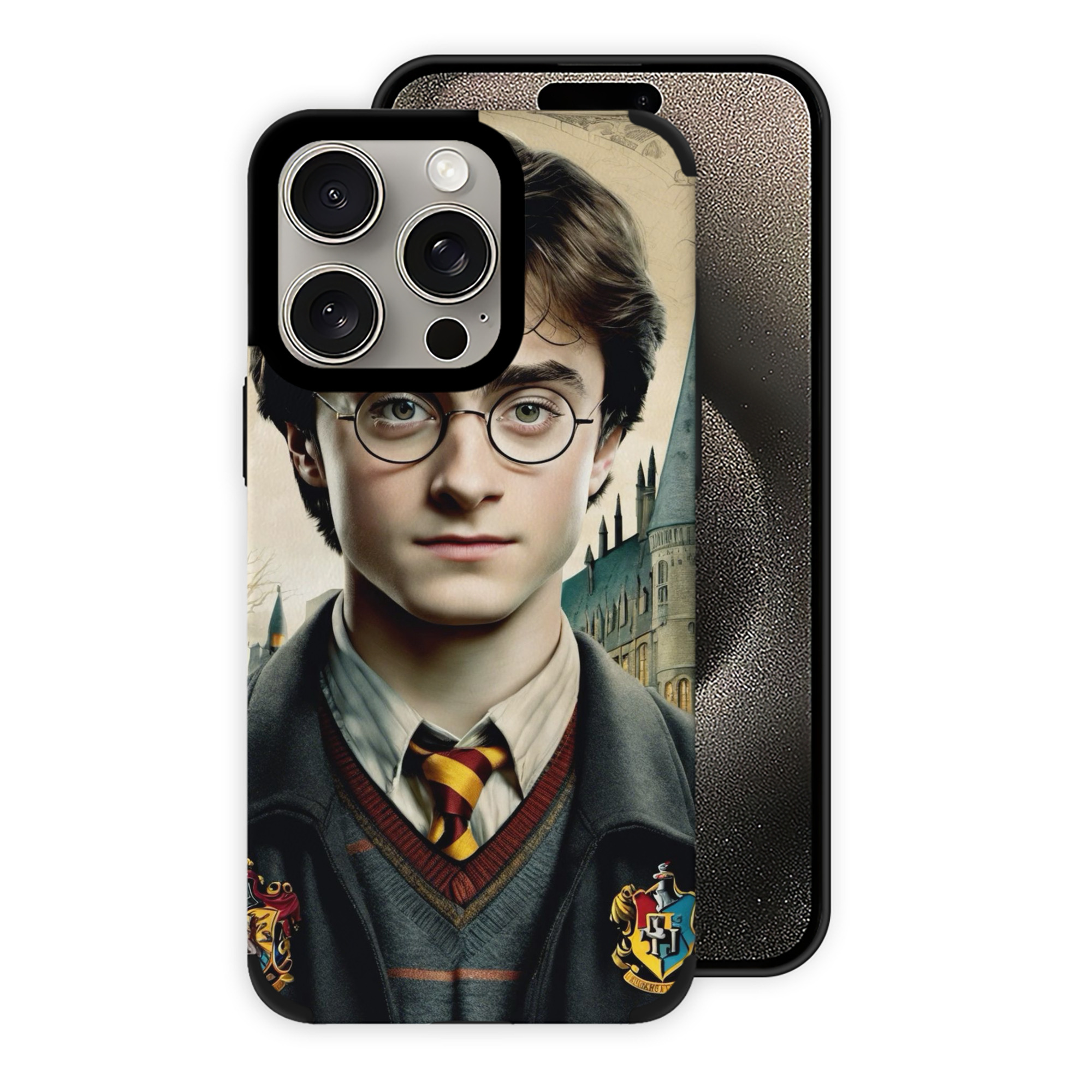 （画像用） Harry Potter ハリー・ポッターシリーズ 【iPhone15ProMax対応】 PUレザー スマホケース 耐衝撃＆黄変防止