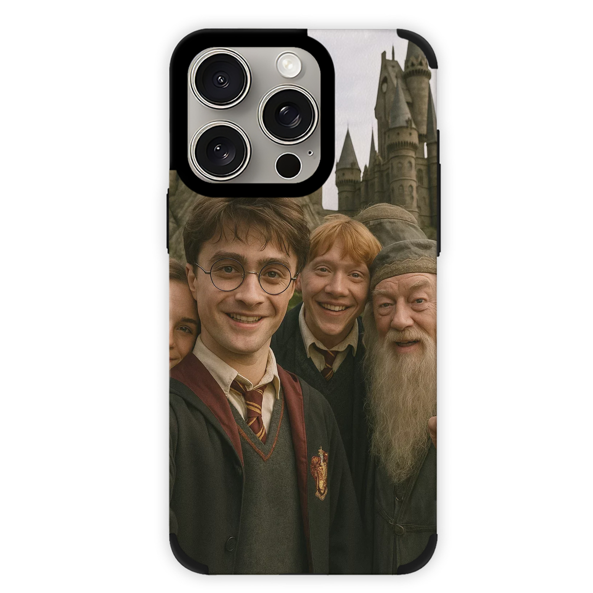 （画像用） Harry Potter ハリー・ポッターシリーズ 【iPhone15ProMax対応】 PUレザー スマホケース 耐衝撃＆黄変防止