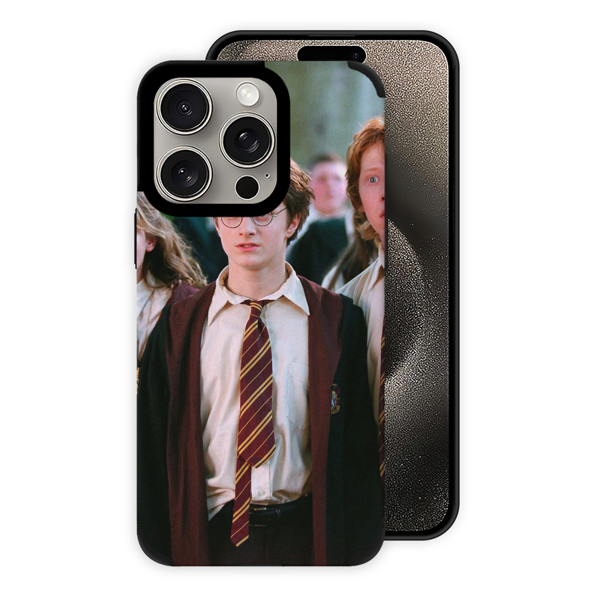 （画像用） Harry Potter ハリー・ポッターシリーズ 【iPhone15ProMax対応】 PUレザー スマホケース 耐衝撃＆黄変防止