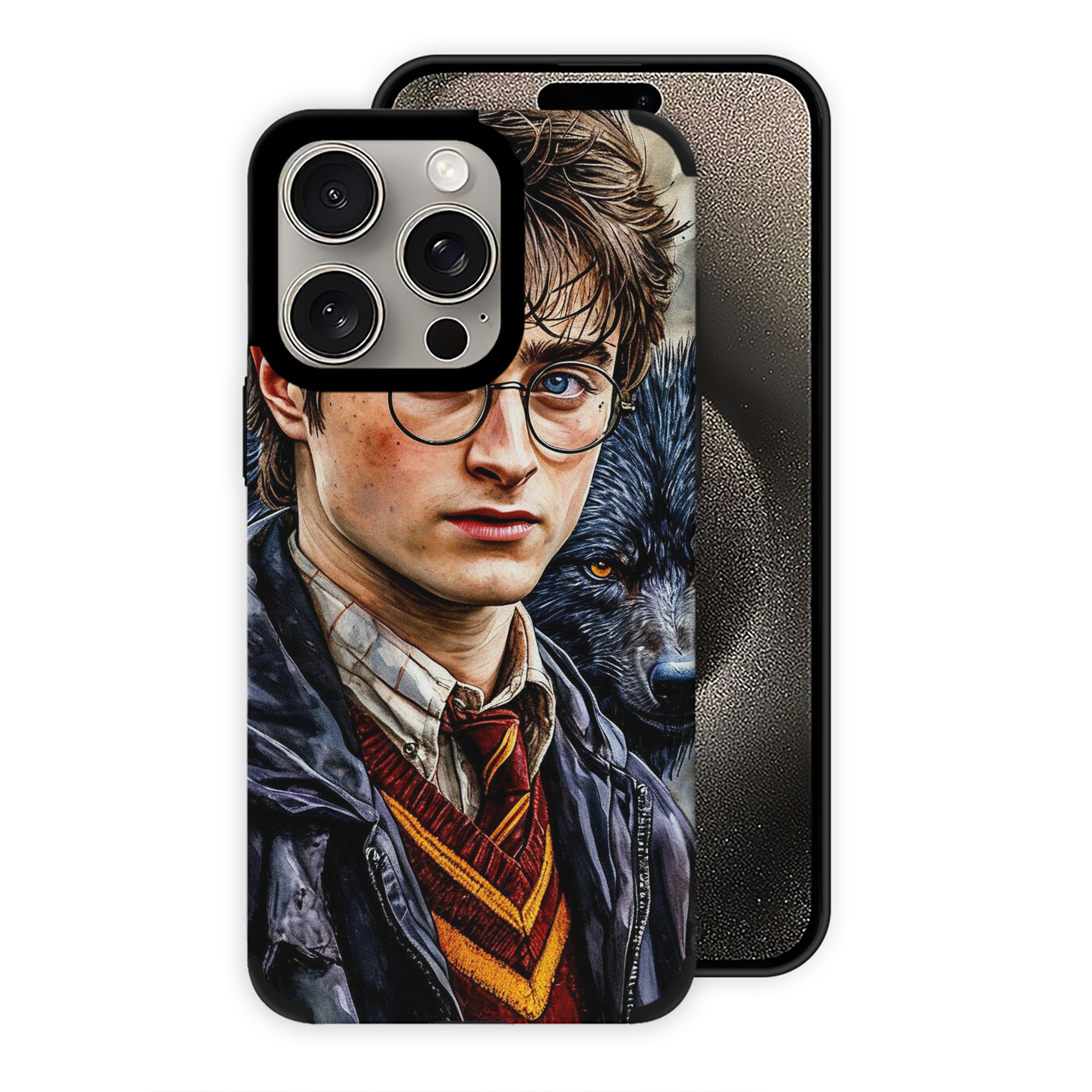 （画像用） Harry Potter ハリー・ポッターシリーズ 【iPhone15ProMax対応】 PUレザー スマホケース 耐衝撃＆黄変防止