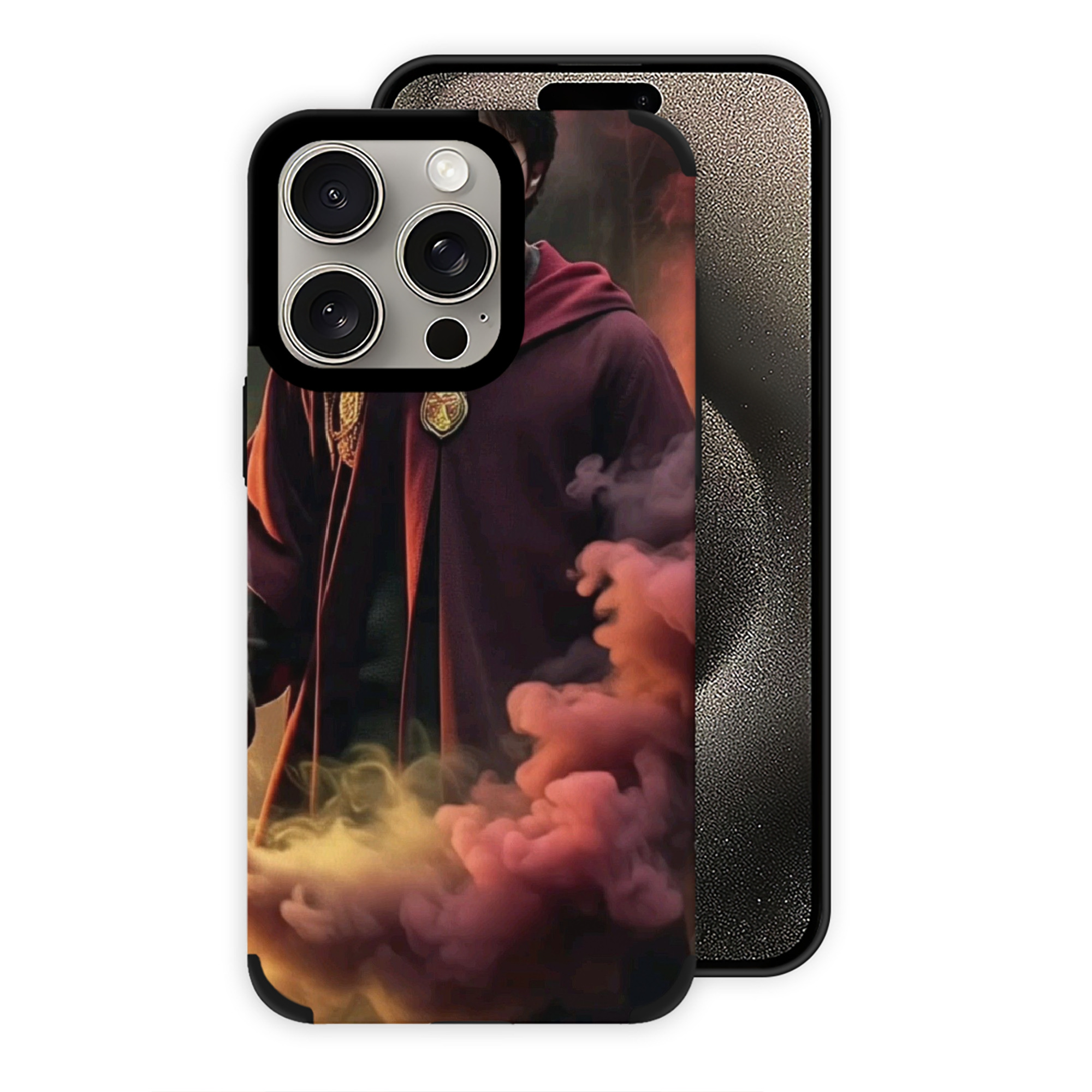 （画像用） Harry Potter ハリー・ポッターシリーズ 【iPhone15ProMax対応】 PUレザー スマホケース 耐衝撃＆黄変防止