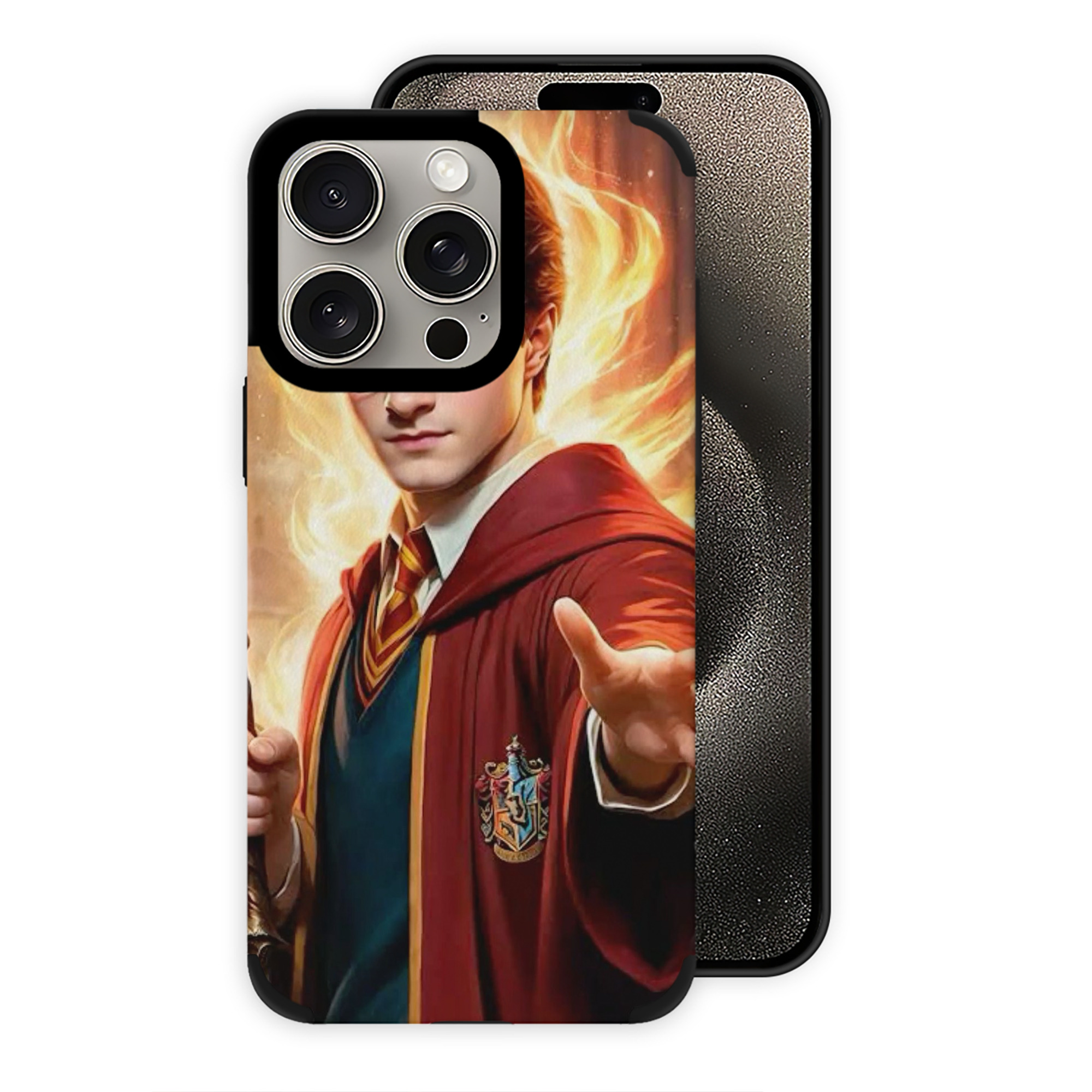 （画像用） Harry Potter ハリー・ポッターシリーズ 【iPhone15ProMax対応】 PUレザー スマホケース 耐衝撃＆黄変防止