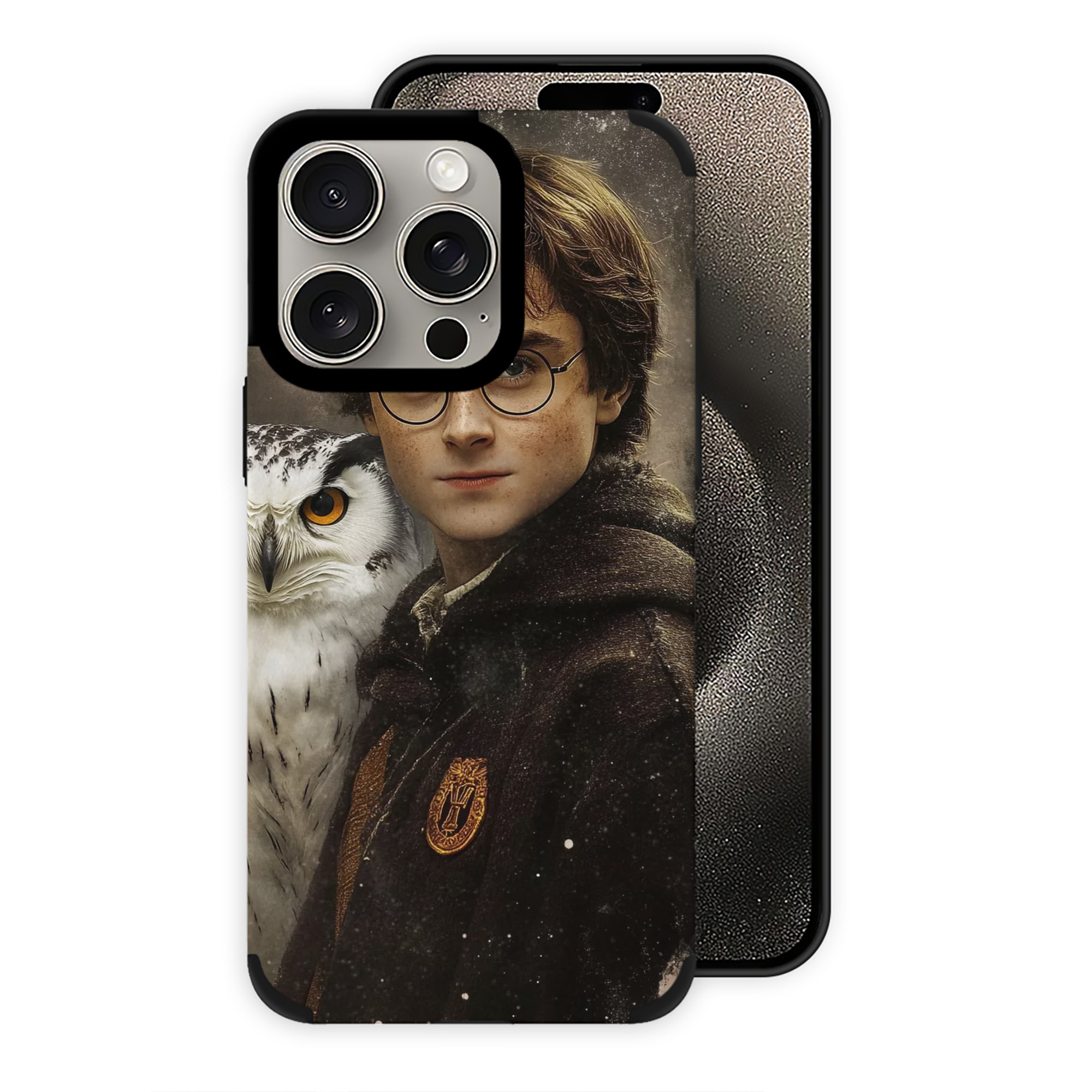 （画像用） Harry Potter ハリー・ポッターシリーズ 【iPhone15ProMax対応】 PUレザー スマホケース 耐衝撃＆黄変防止