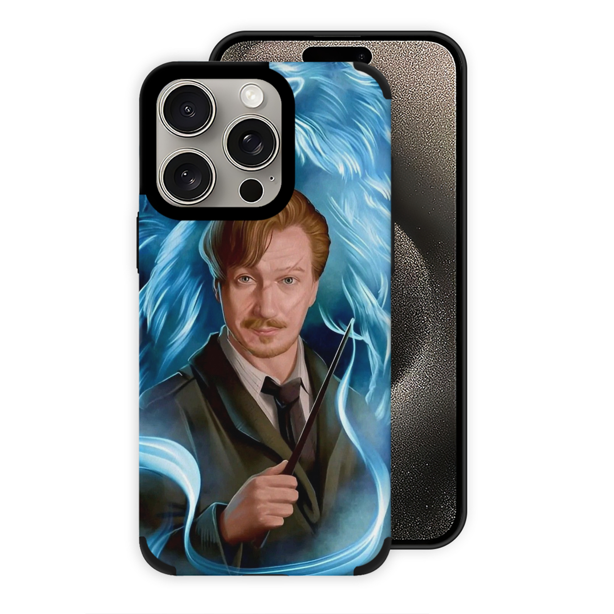 （画像用） Harry Potter ハリー・ポッターシリーズ 【iPhone15ProMax対応】 PUレザー スマホケース 耐衝撃＆黄変防止