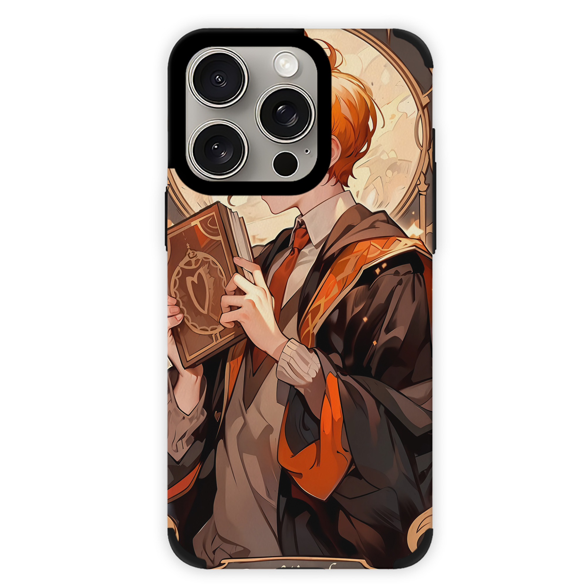 （画像用） Harry Potter ハリー・ポッターシリーズ 【iPhone15ProMax対応】 PUレザー スマホケース 耐衝撃＆黄変防止