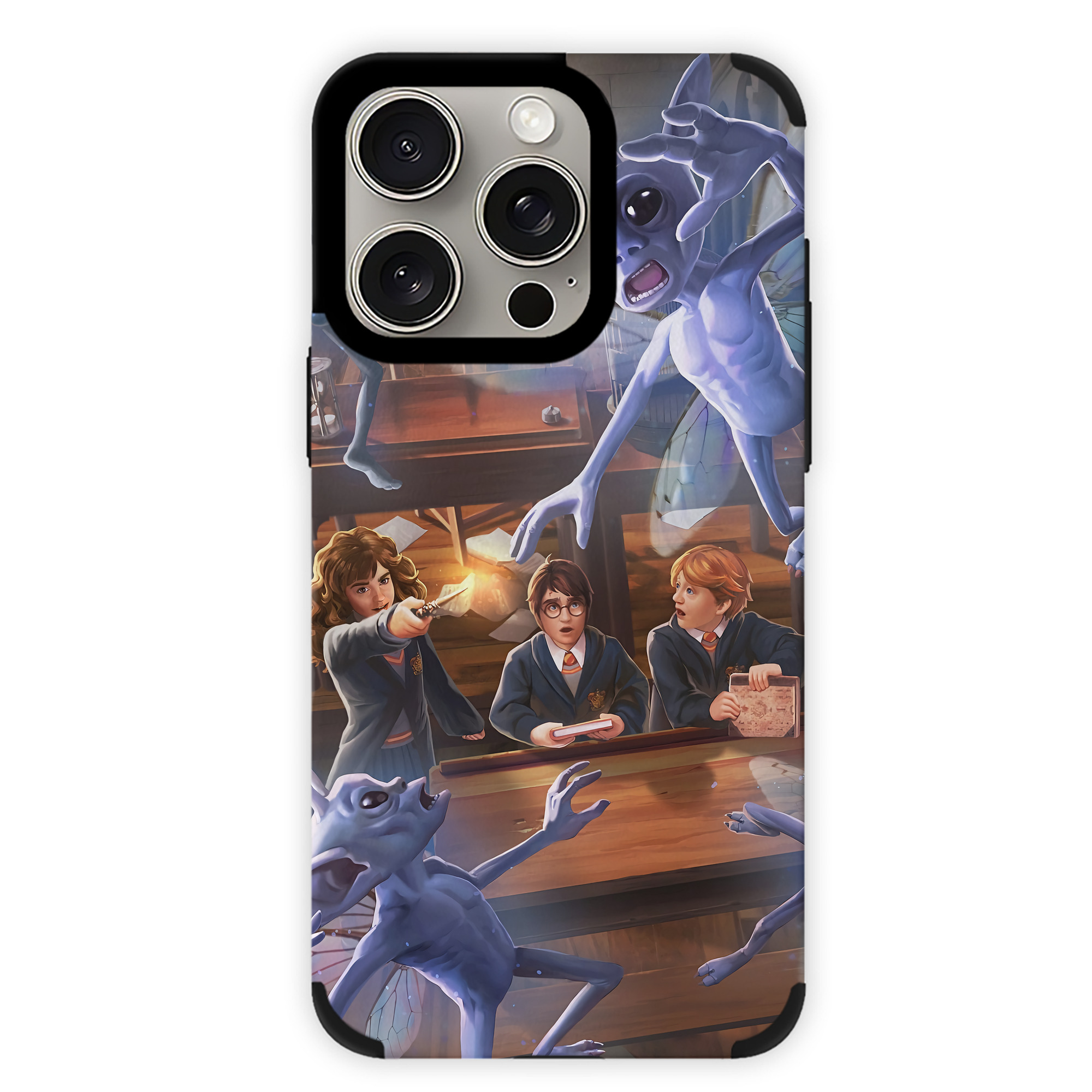 （画像用） Harry Potter ハリー・ポッターシリーズ 【iPhone15ProMax対応】 PUレザー スマホケース 耐衝撃＆黄変防止