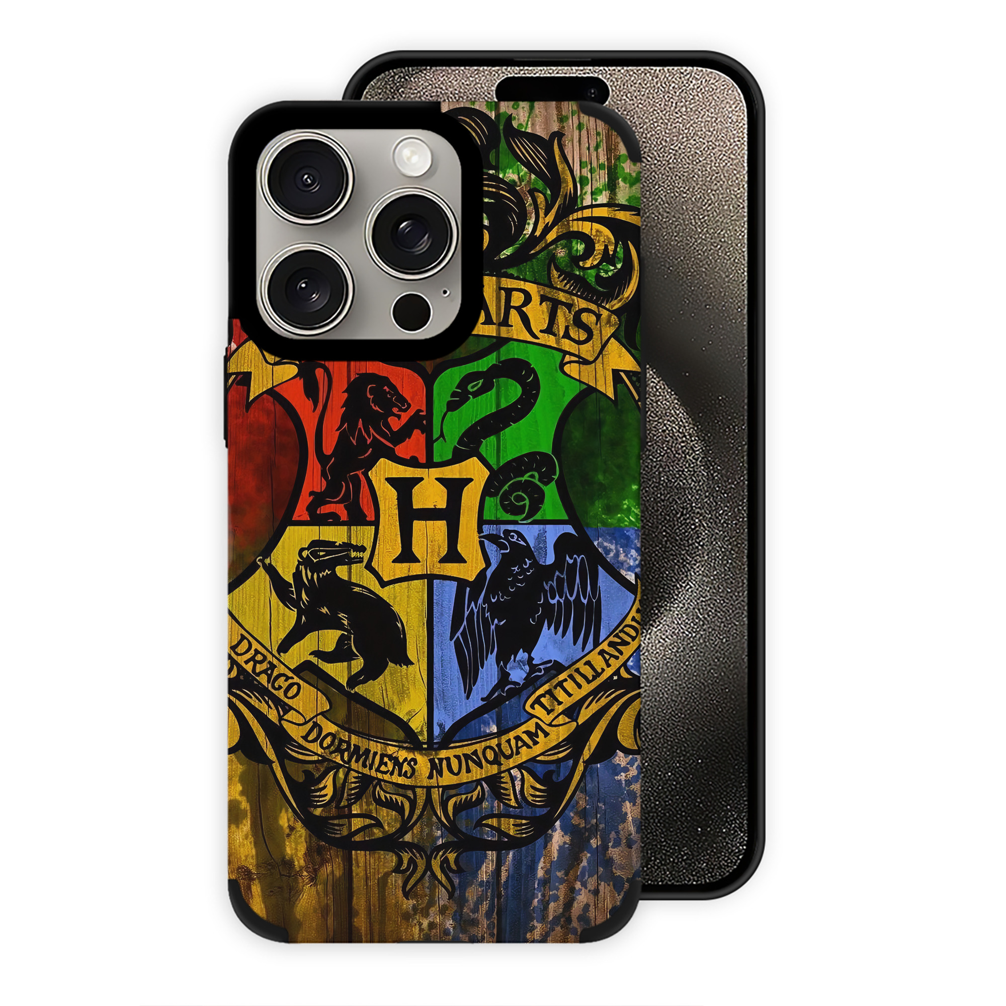 （画像用） Harry Potter ハリー・ポッターシリーズ 【iPhone15ProMax対応】 PUレザー スマホケース 耐衝撃＆黄変防止