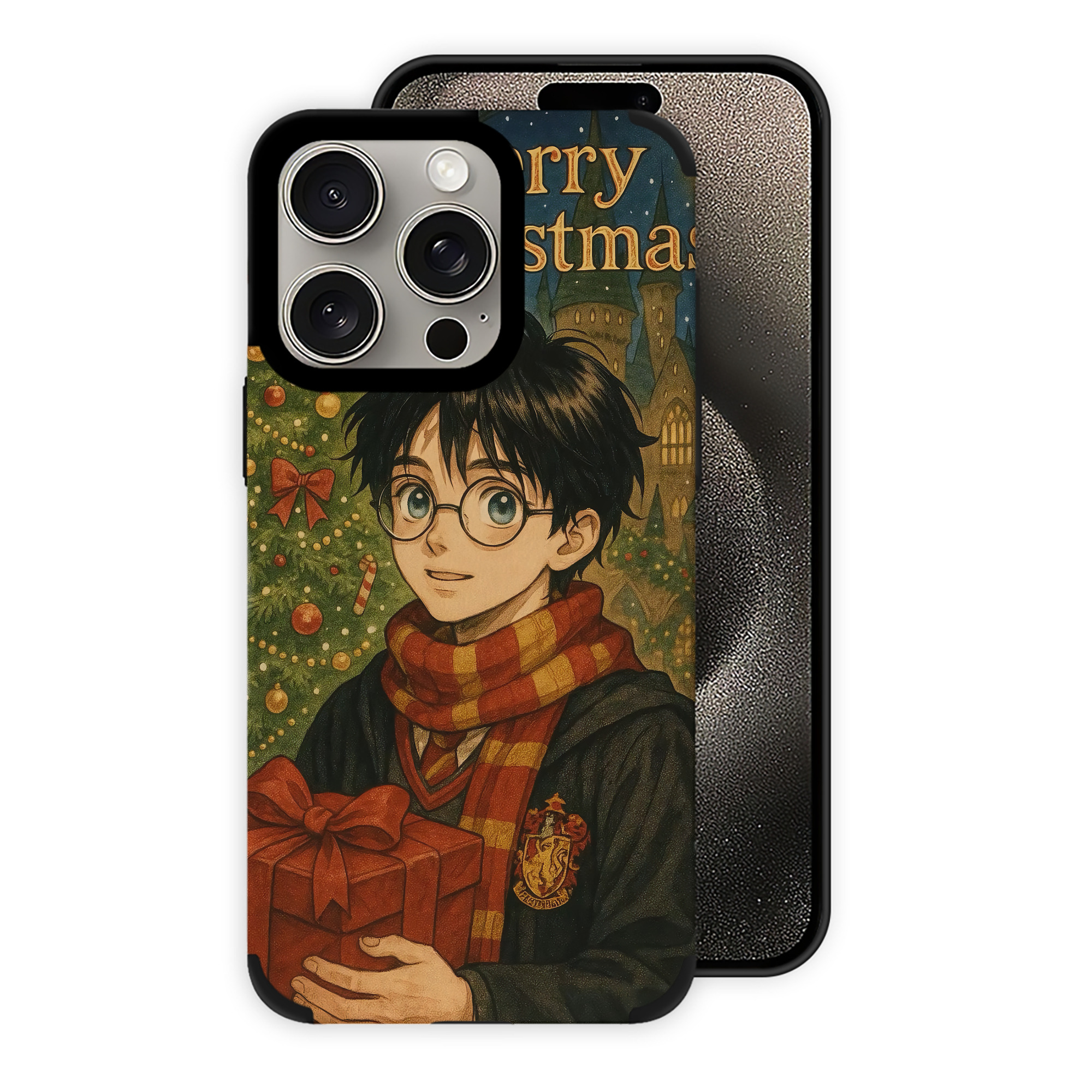 （画像用） Harry Potter ハリー・ポッターシリーズ 【iPhone15ProMax対応】 PUレザー スマホケース 耐衝撃＆黄変防止
